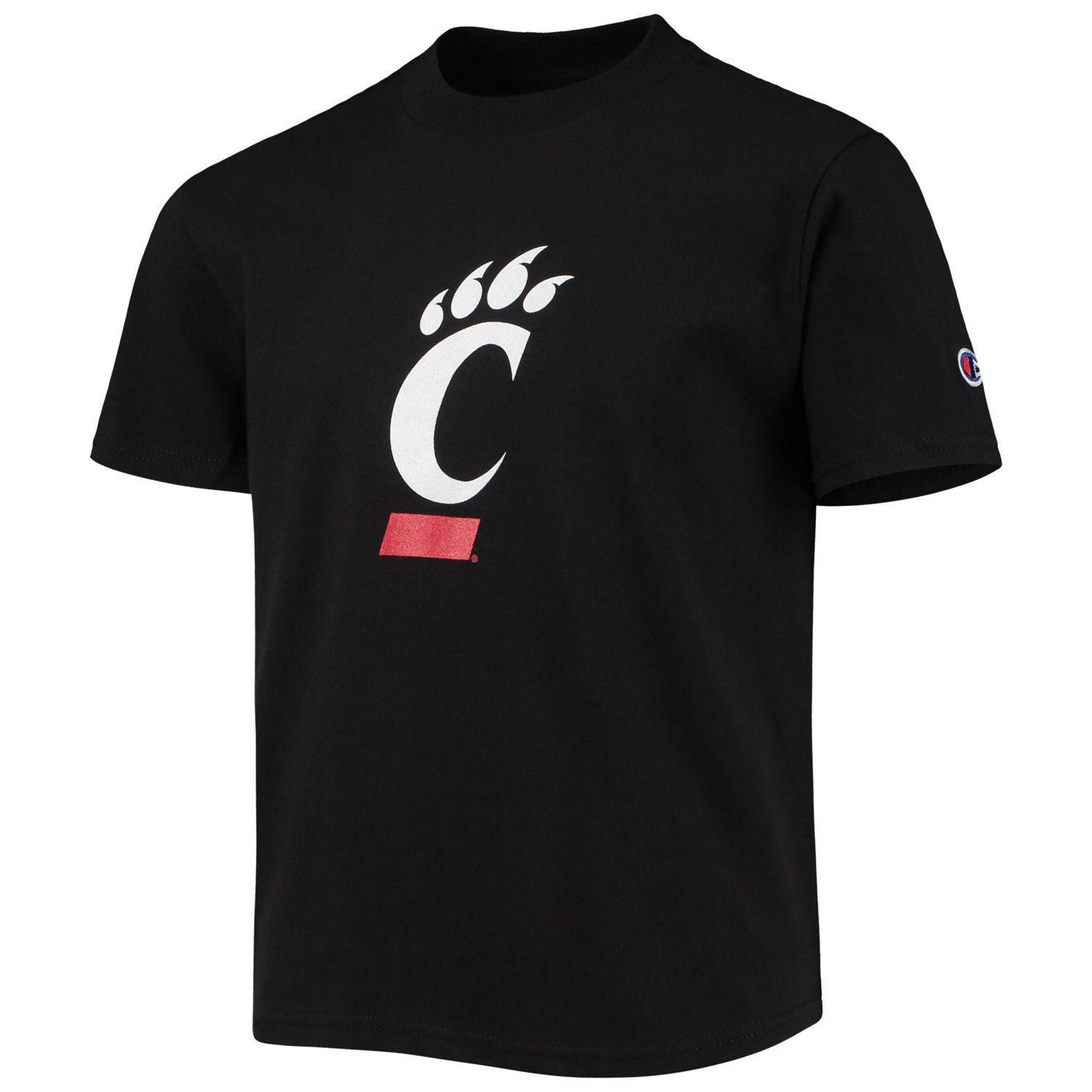 Youth Champion Cincinnati Bearcats Primary Logo T-Shirt                                                                          - view number 2
