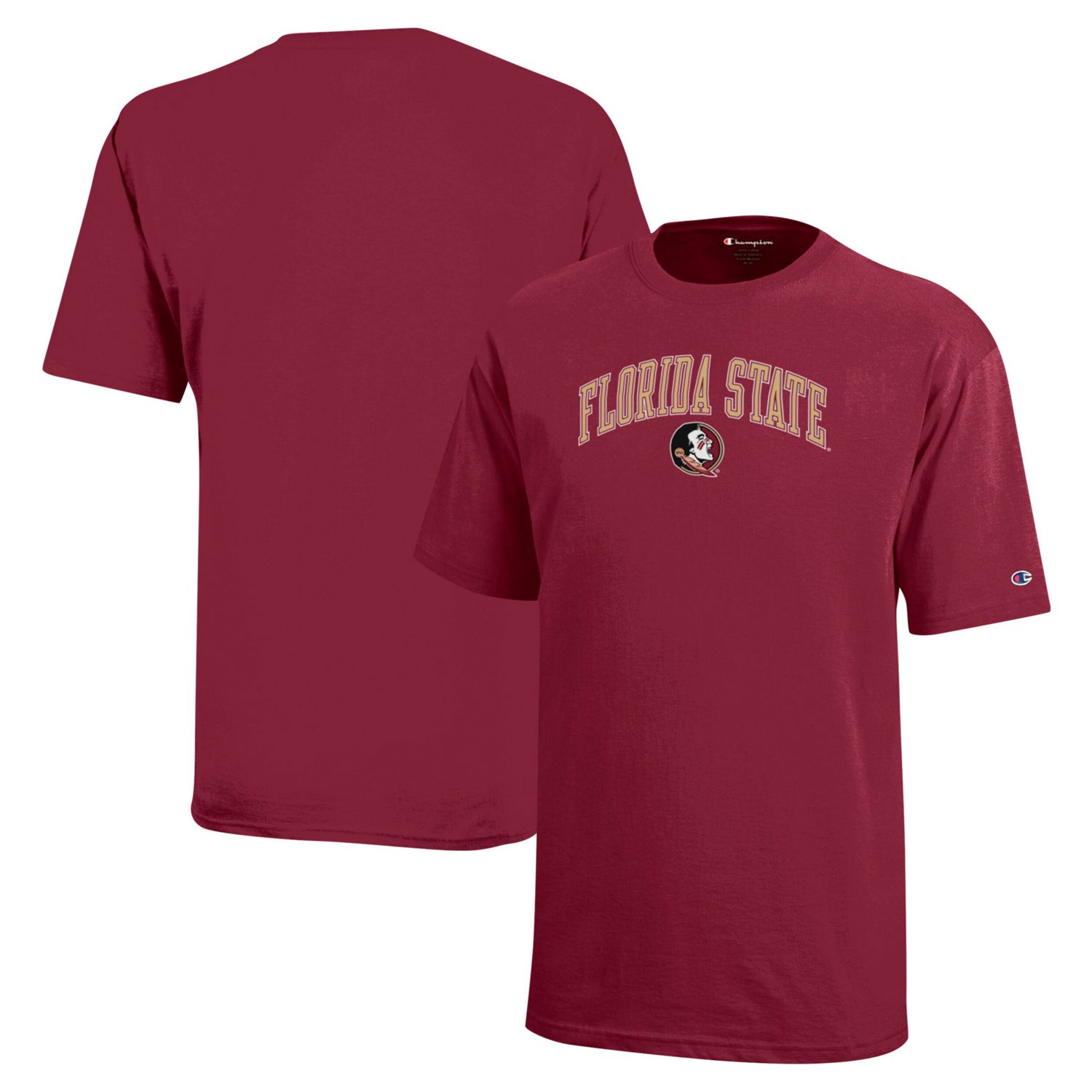 Youth Champion Florida State Seminoles Arch Over Logo T-Shirt