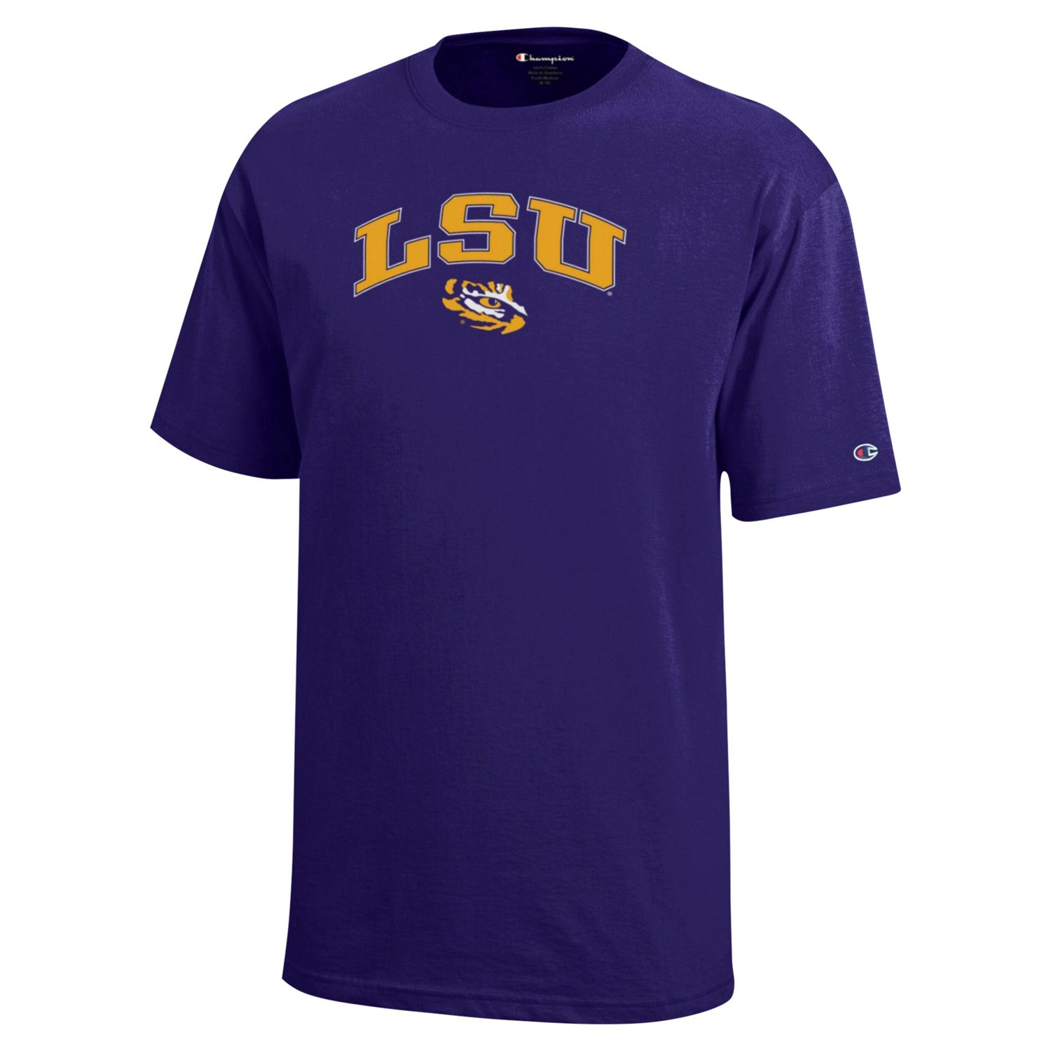 Youth Champion LSU Tigers Arch Over Logo T-Shirt                                                                                 - view number 2