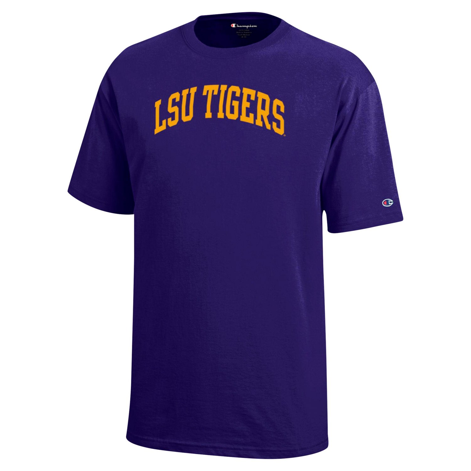 Youth Champion LSU Tigers Team Arch T-Shirt - view number 2