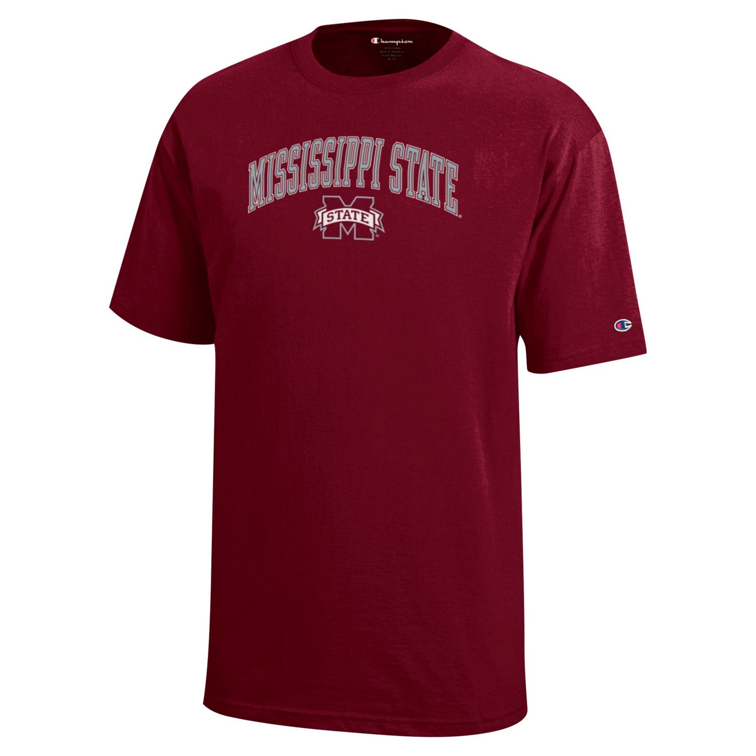 Youth Champion Mississippi State Bulldogs Arch Over Logo T-Shirt - view number 2