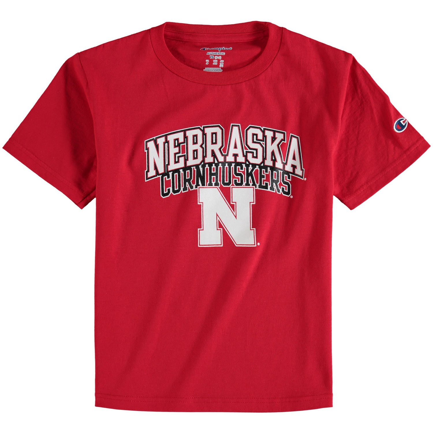 Youth Champion Nebraska Huskers Jersey T-Shirt - view number 1