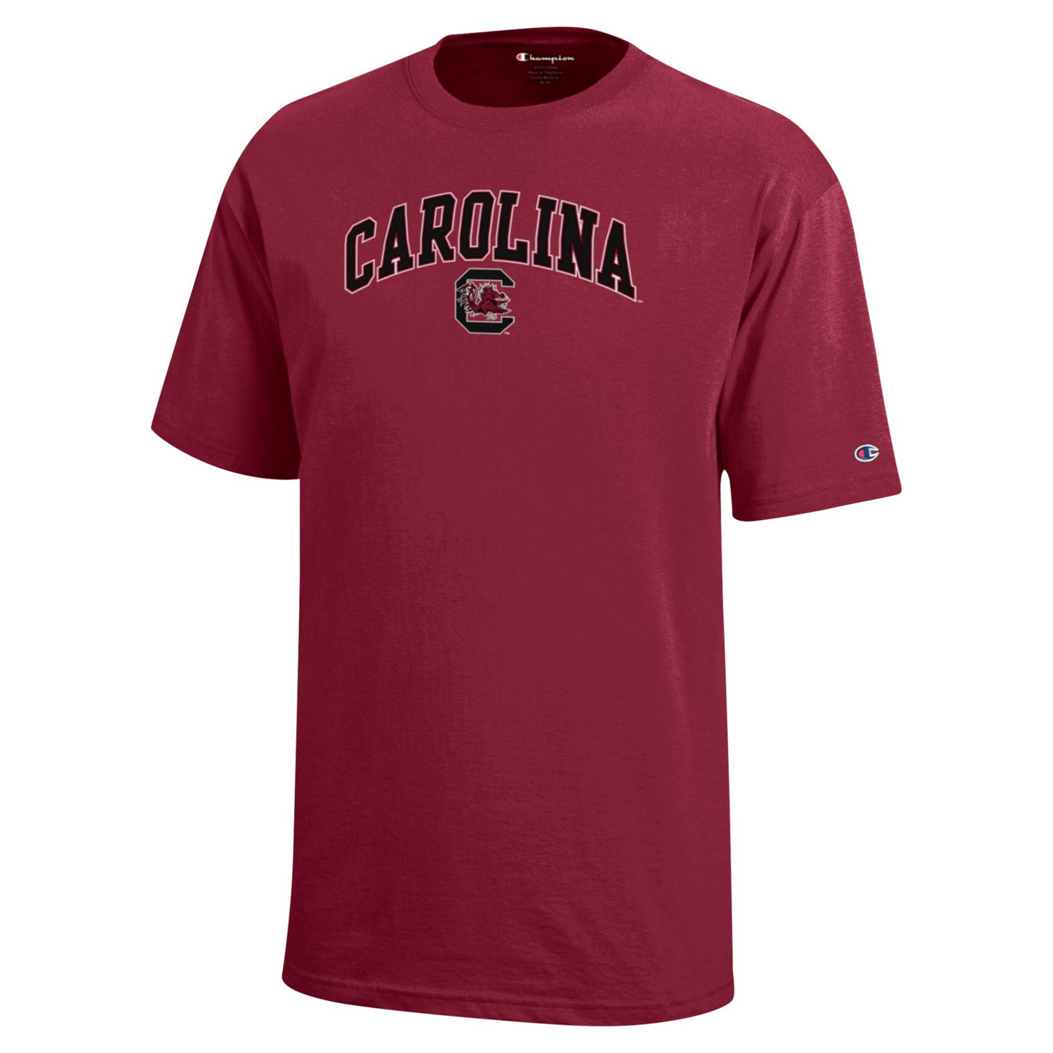 Youth Champion South Carolina Gamecocks Arch Over Logo T-Shirt - view number 2