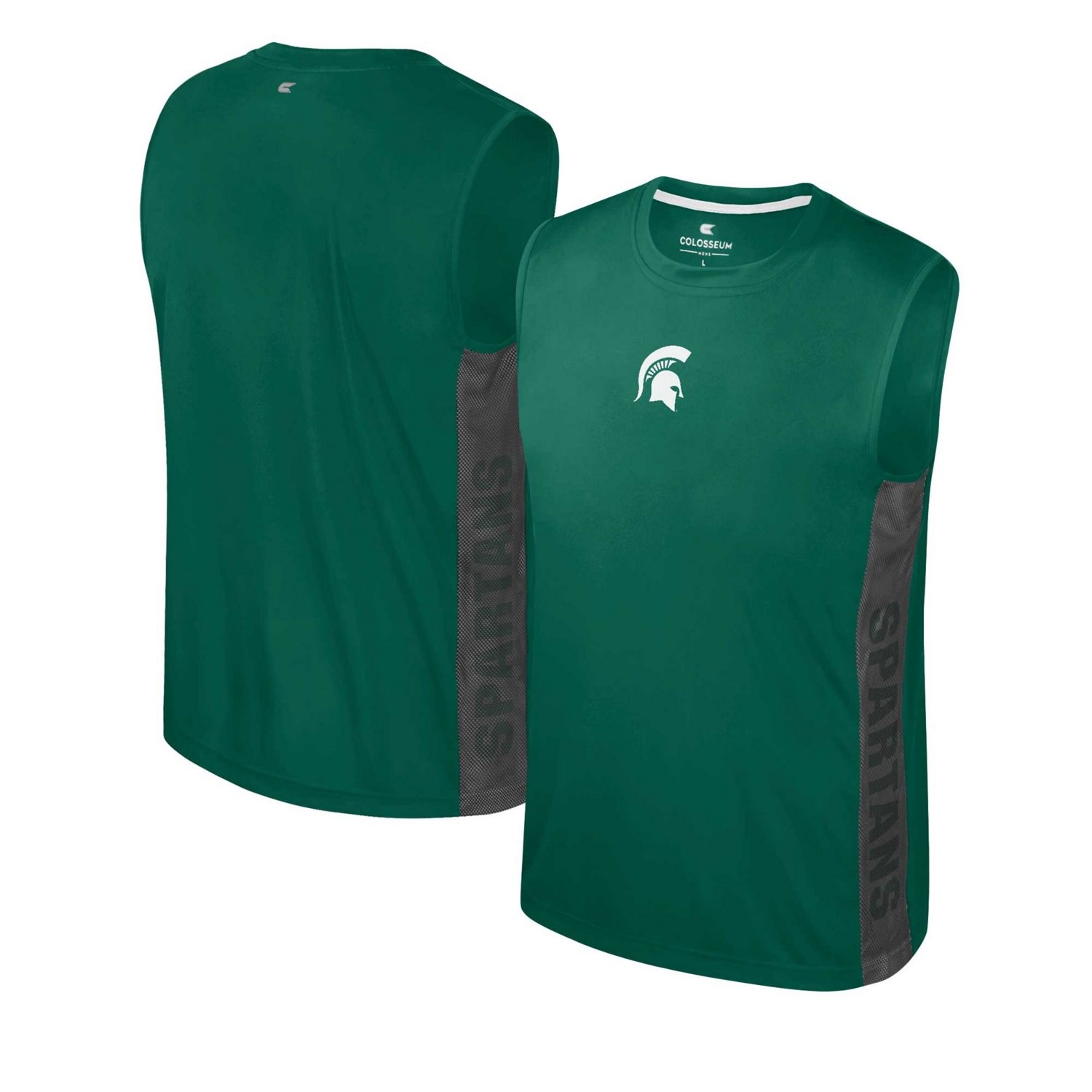 Youth Colosseum Michigan State Spartans Smak Talk Sleeveless T-Shirt