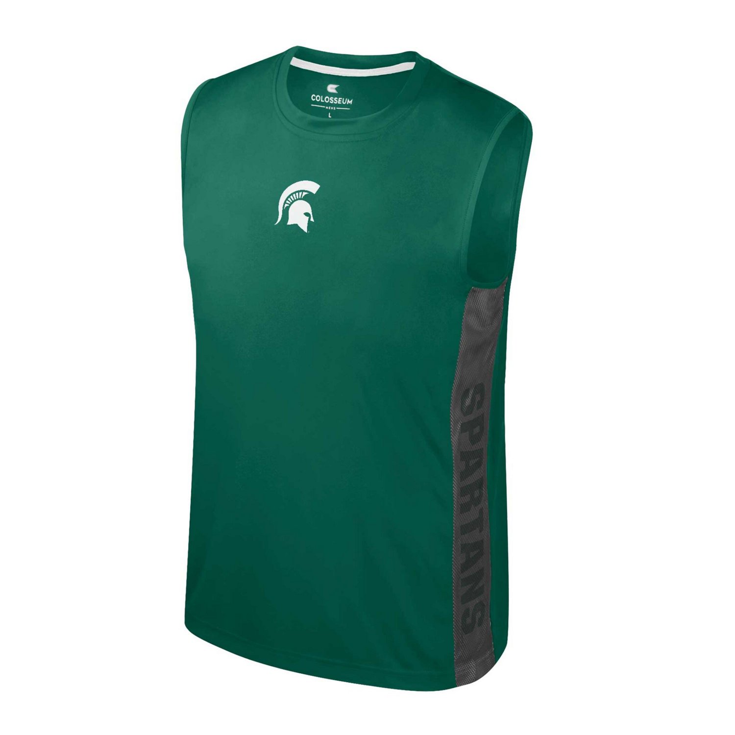 Youth Colosseum Michigan State Spartans Smak Talk Sleeveless T-Shirt - view number 2