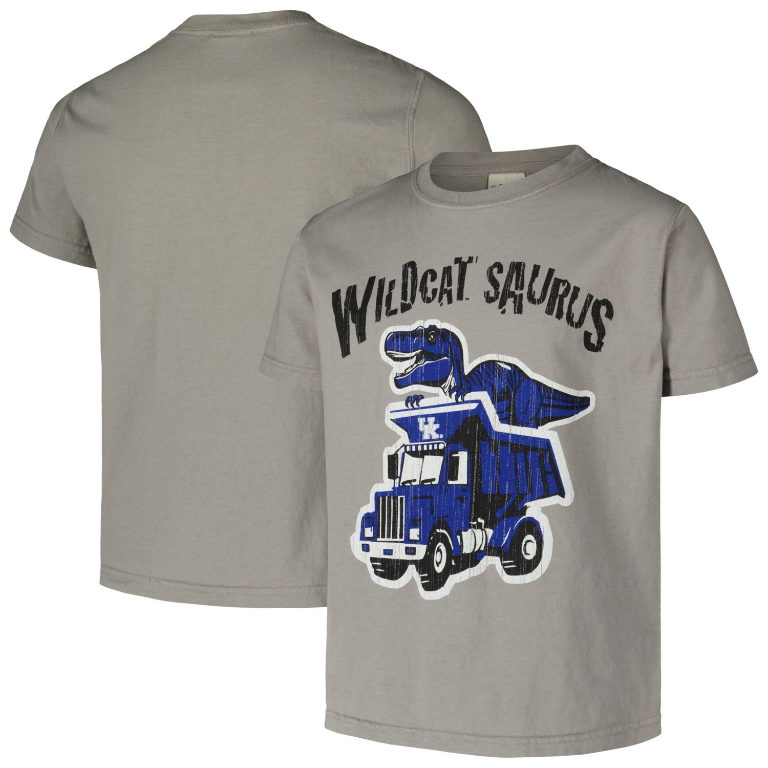 Youth ComfortWash Kentucky Wildcats Dino Truck T-Shirt