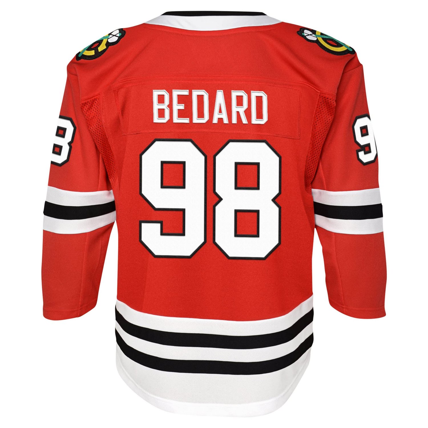 Youth Connor Bedard Chicago Blackhawks Home Premier Player Jersey                                                                - view number 3
