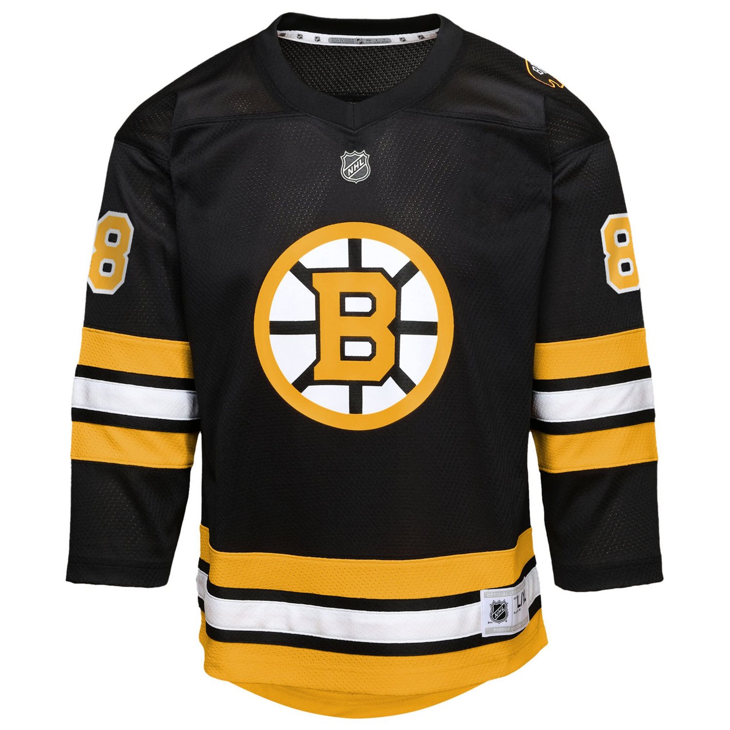 Youth David Pastrnak Boston Bruins Home Replica Player Jersey - view number 2