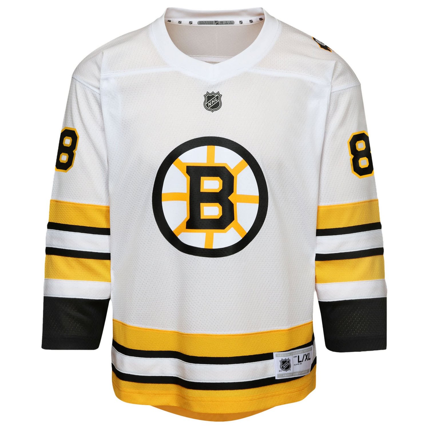 Youth David Pastrnak Boston Bruins Home Replica Player Jersey - view number 2