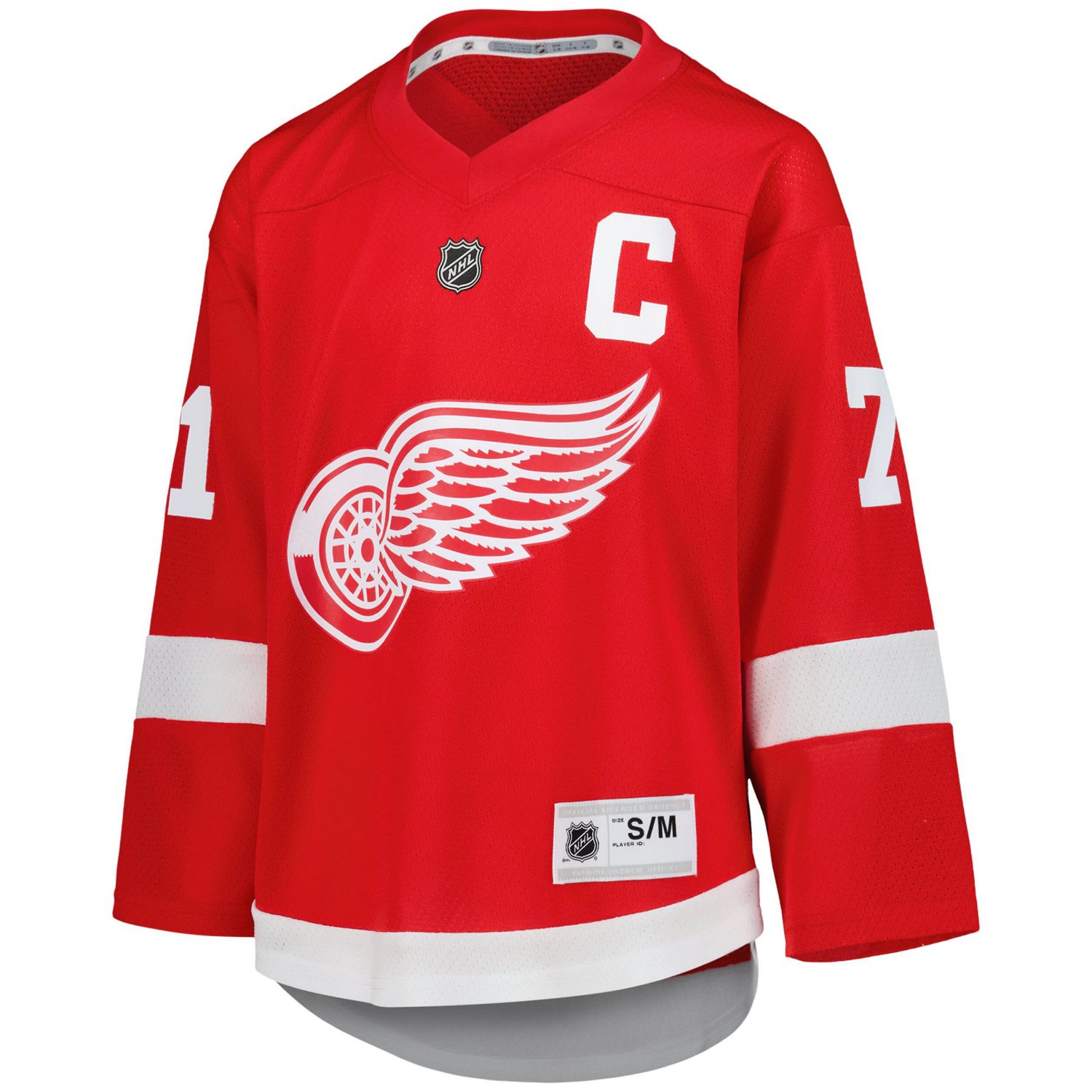 Youth Dylan Larkin Detroit Wings Home Replica Player Jersey - view number 2