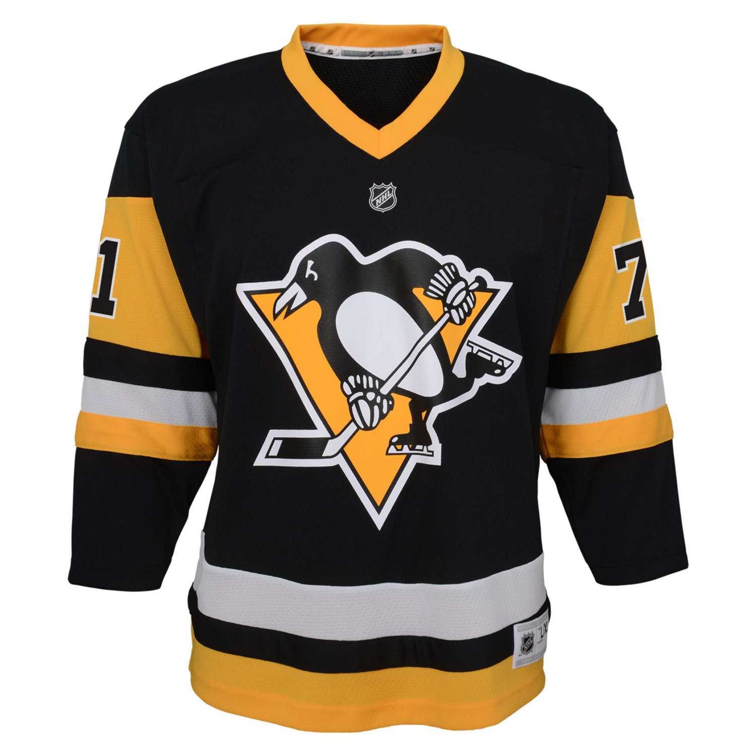 Youth Evgeni Malkin Pittsburgh Penguins Home Replica Player Jersey - view number 2