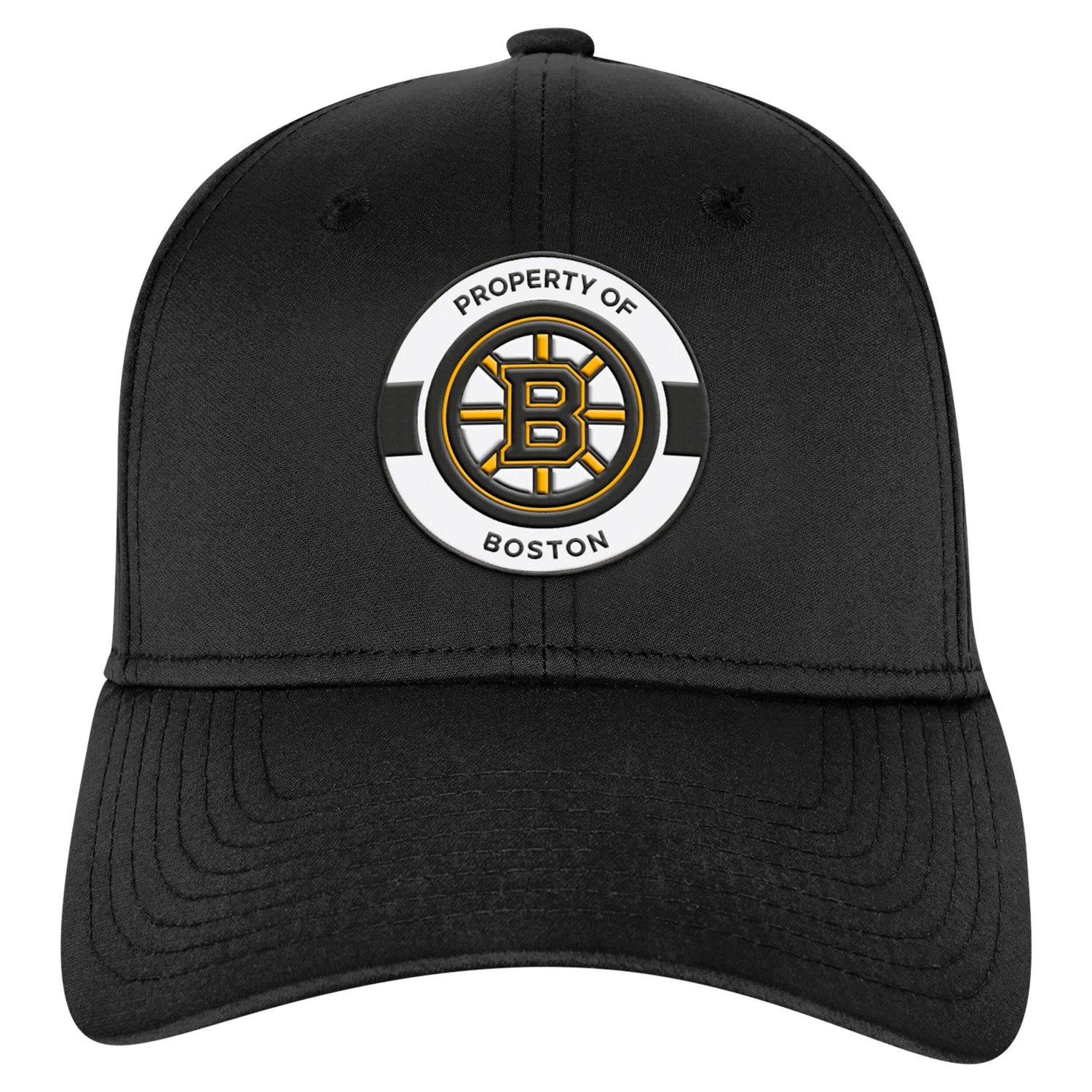 Youth Fanatics Boston Bruins Authentic Pro Training Camp Stretch Fit Hat