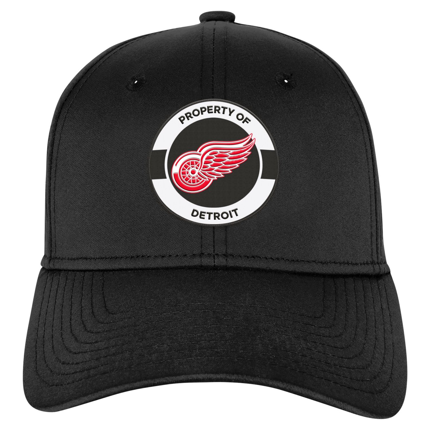 Youth Fanatics Detroit Red Wings Authentic Pro Training Camp Stretch Fit Hat - view number 2