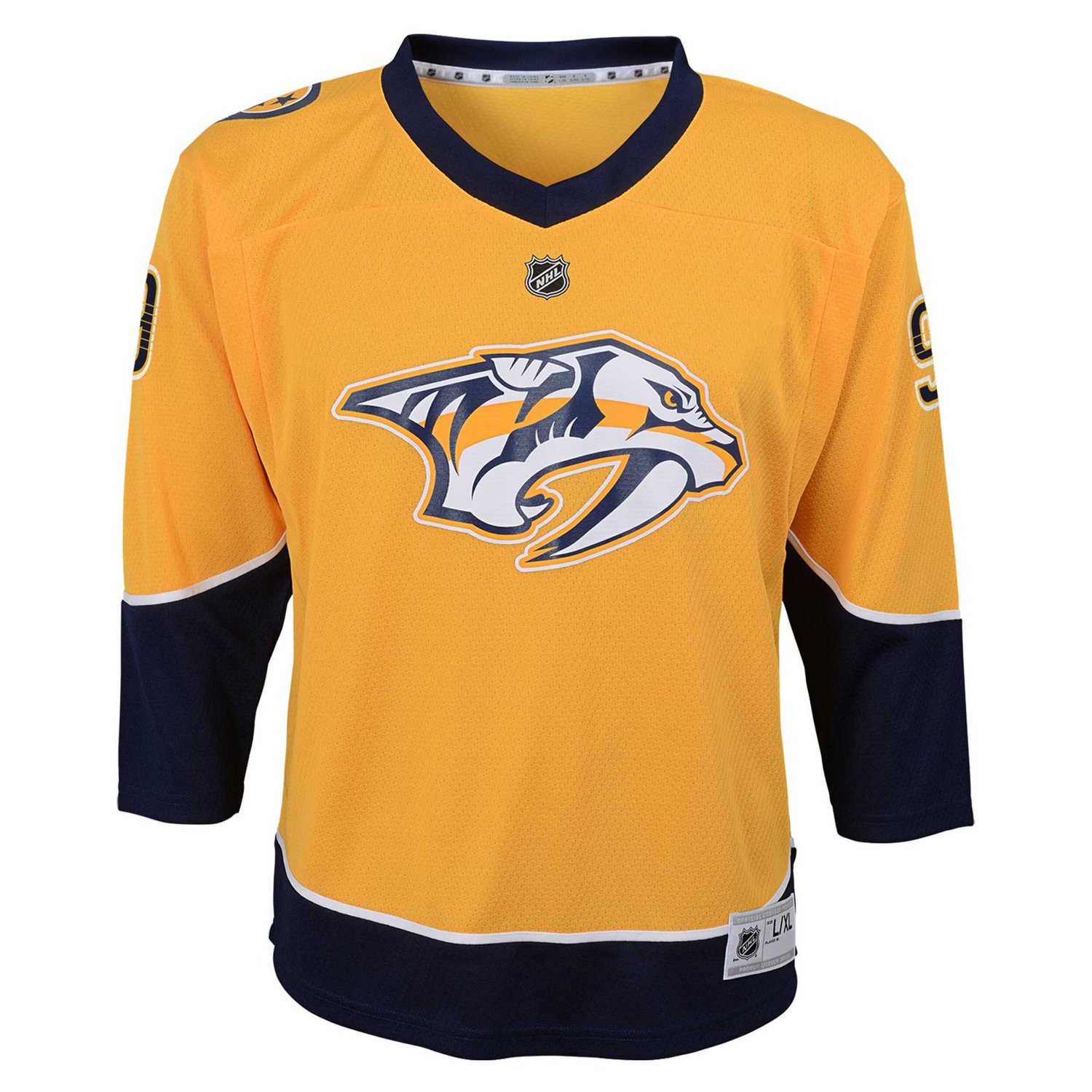 Youth Filip Forsberg Nashville Predators Home Replica Player Jersey                                                              - view number 2
