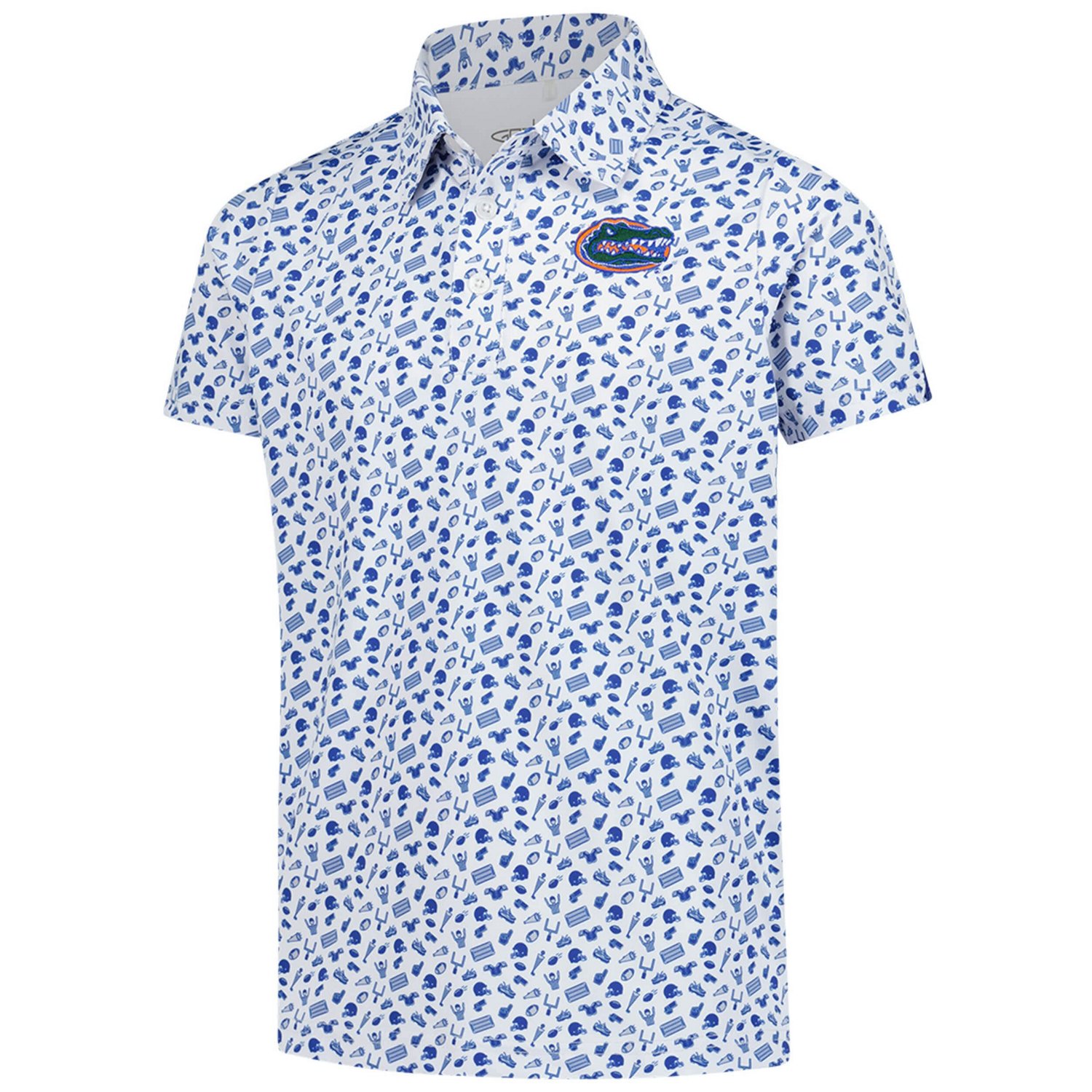Youth Garb Florida Gators Tom Allover Print Performance Polo - view number 2