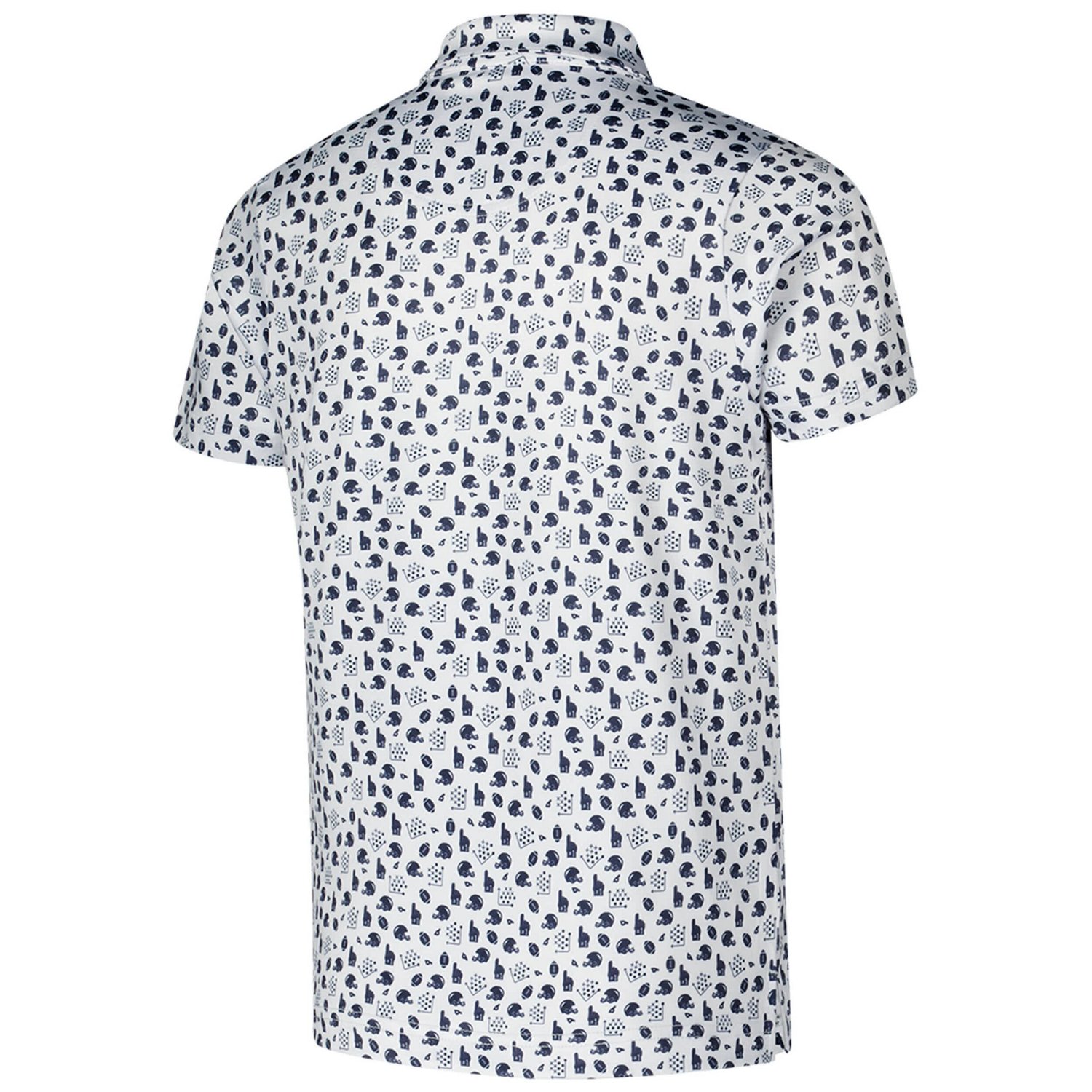 Youth Garb Michigan Wolverines Earnest Allover Print Polo                                                                        - view number 3