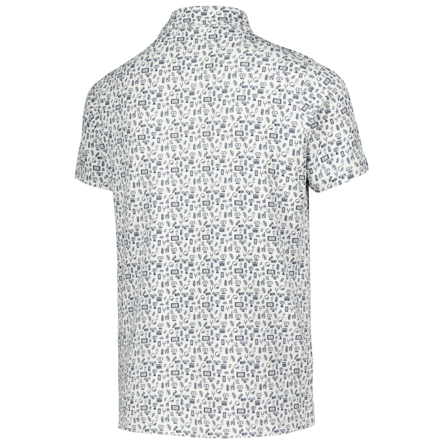 Youth Garb North Carolina Tar Heels Allover Print Polo - view number 3