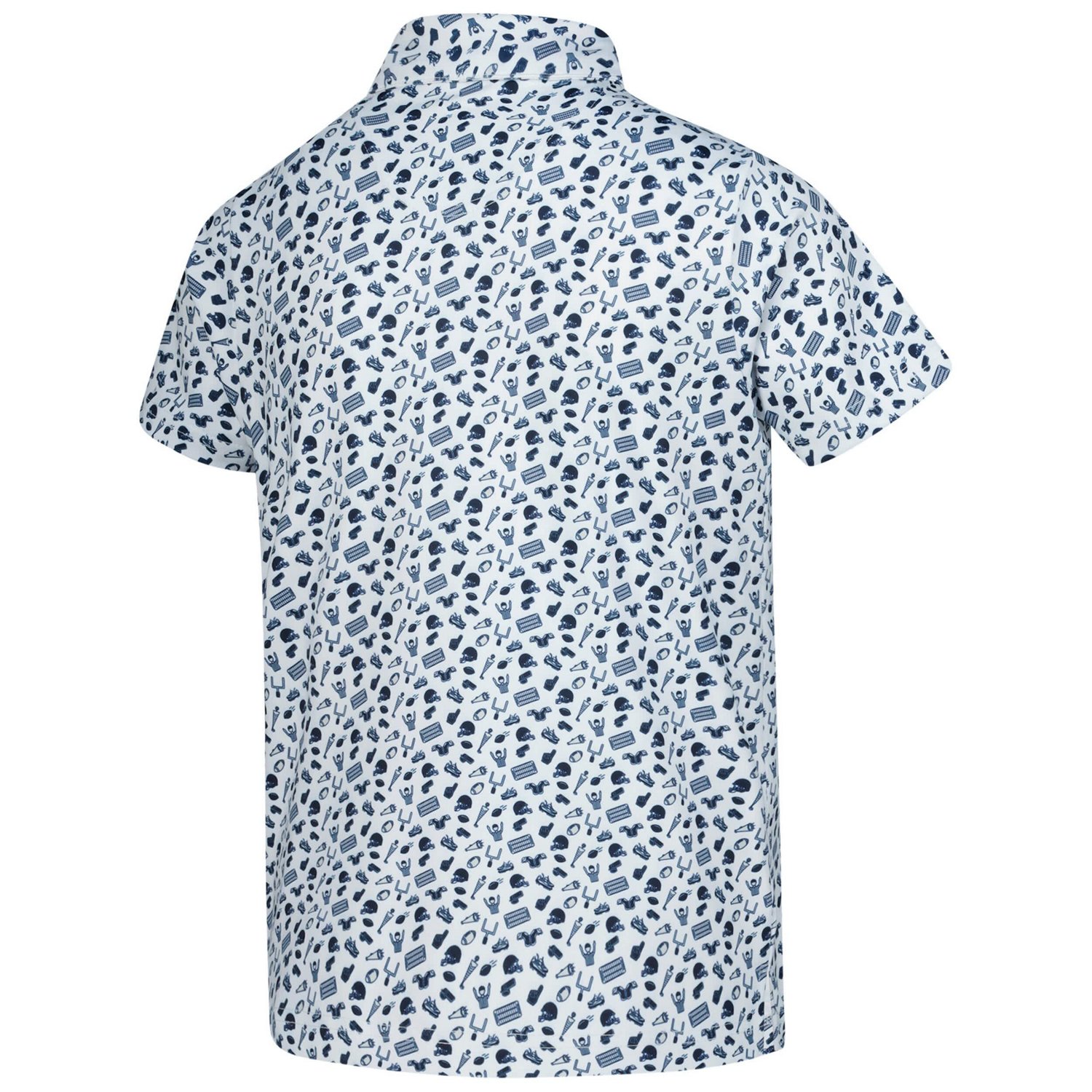 Youth Garb Notre Dame Fighting Irish Tom Allover Print Performance Polo - view number 3