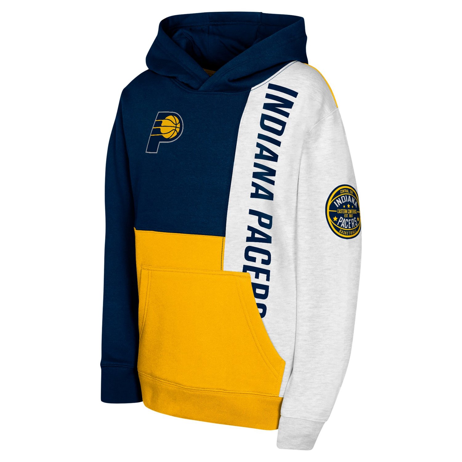 Youth Indiana Pacers Splash Pullover Hoodie                                                                                      - view number 2