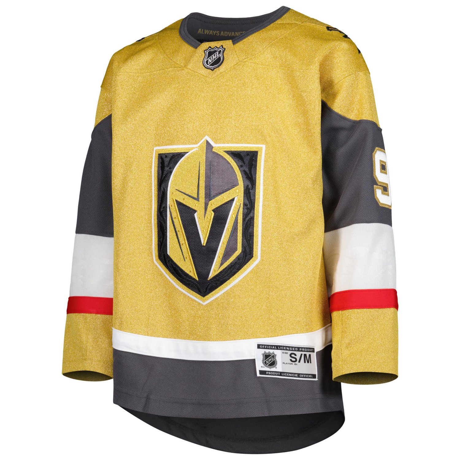 Youth Jack Eichel Vegas en Knights Home Premier Player Jersey - view number 2