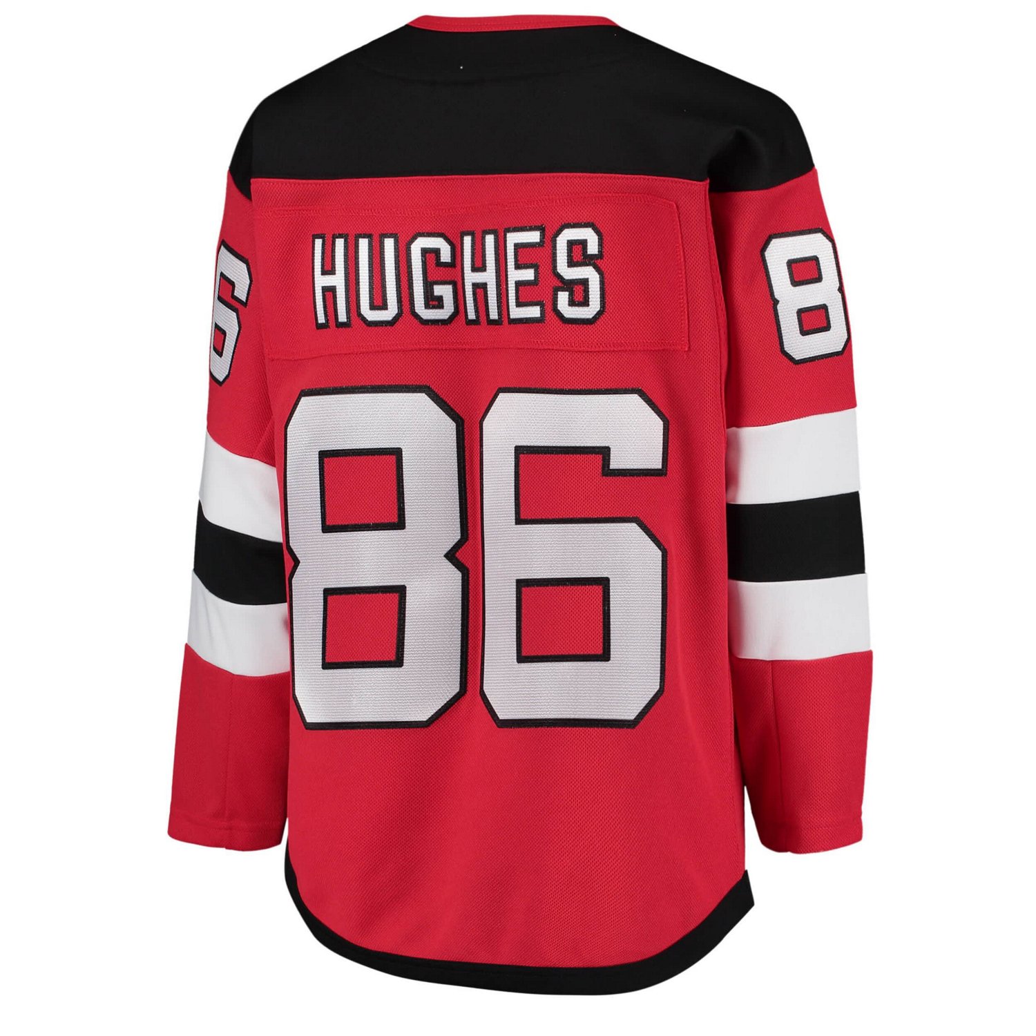 Youth Jack Hughes New Jersey Devils Home Premier Player Jersey - view number 3