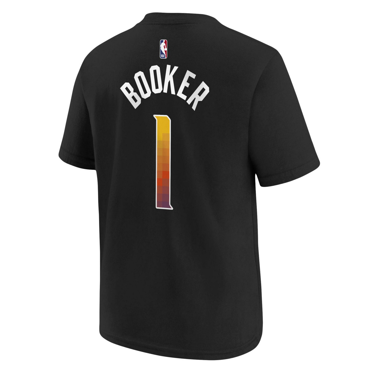 Youth Jordan Brand Devin Booker Phoenix Suns Statement Edition Name  Number Player T-Shirt - view number 3
