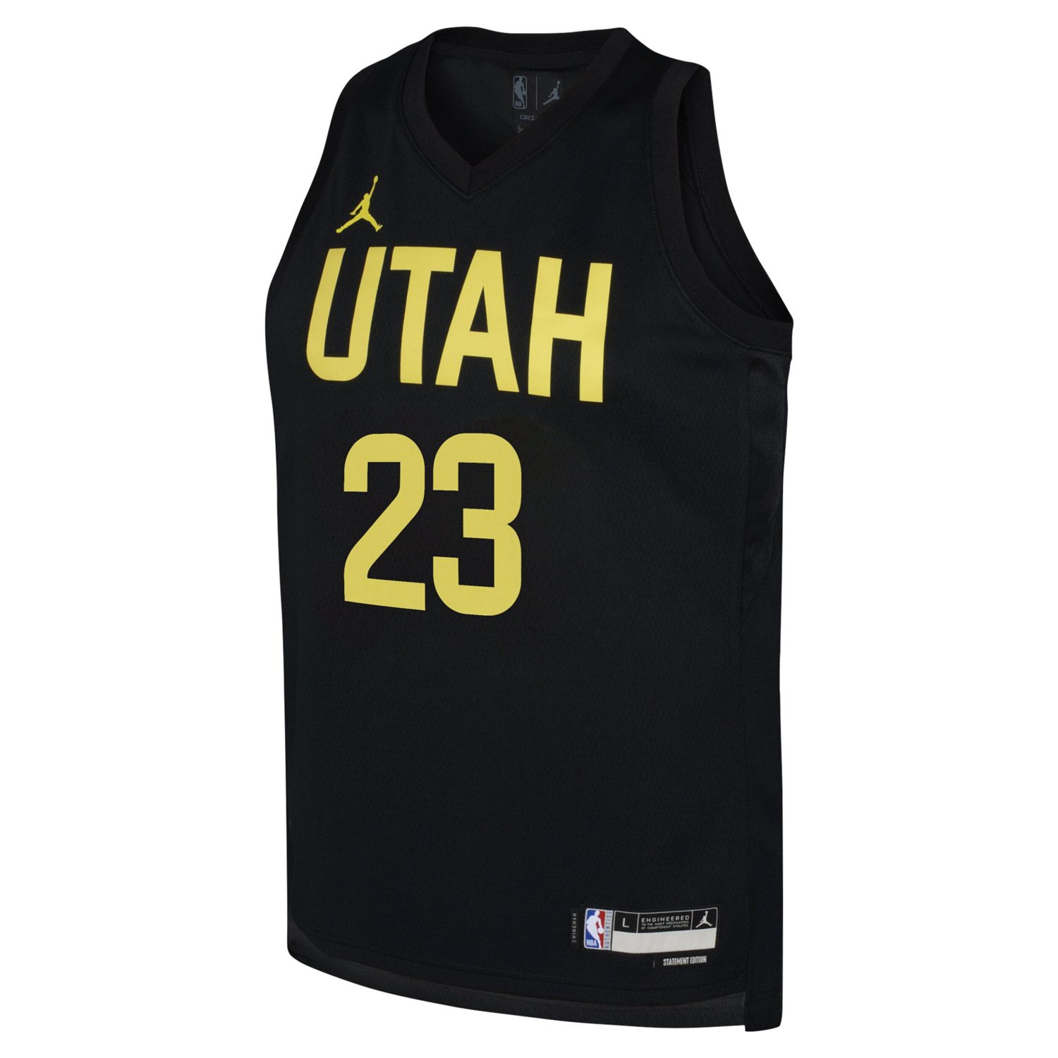 Youth Jordan Brand Lauri Markkanen Utah Jazz Swingman Jersey - Statement Edition - view number 2