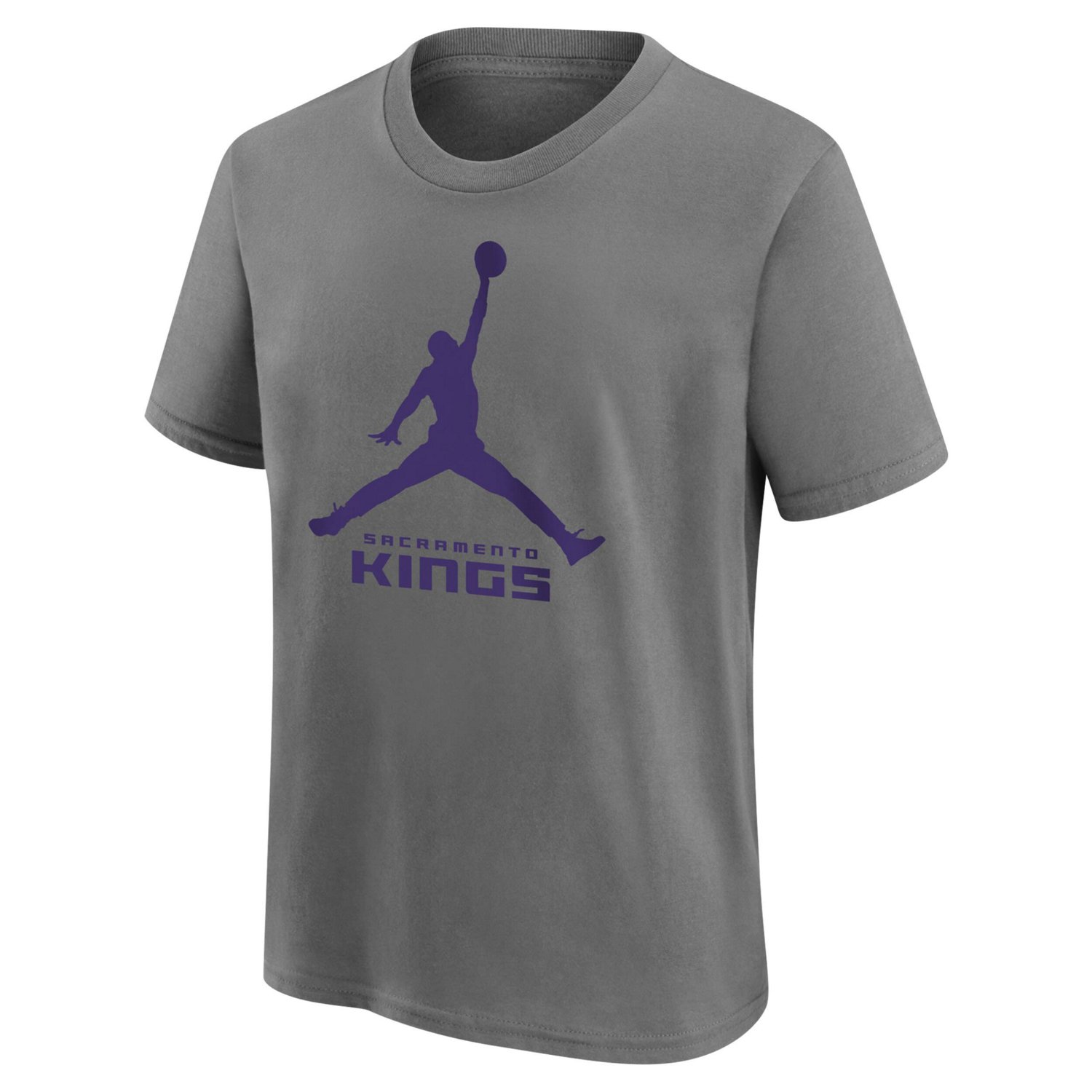 Youth Jordan Brand Sacramento Kings Essential Jumpman Logo T-Shirt - view number 2