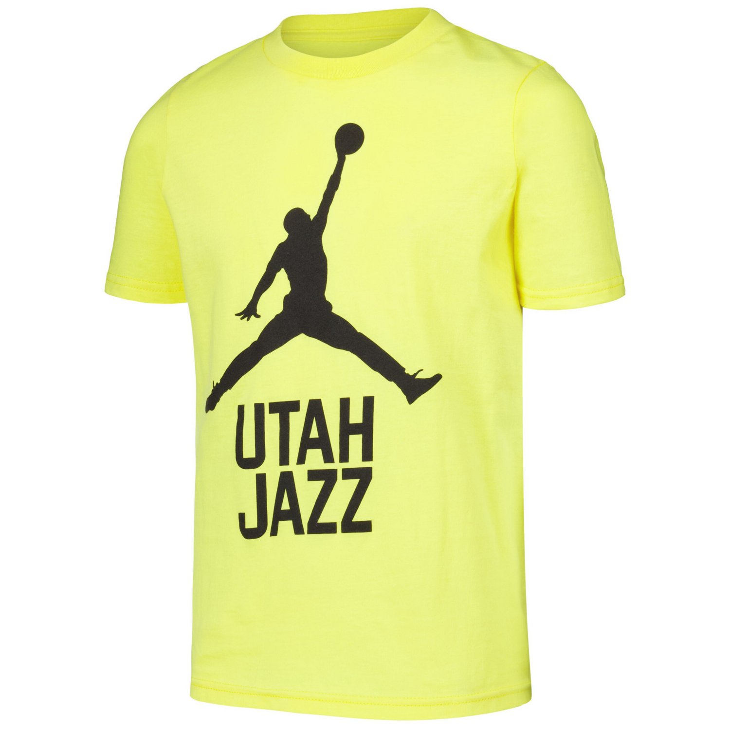 Youth Jordan Brand Utah Jazz Essential Jumpman Logo T-Shirt - view number 2