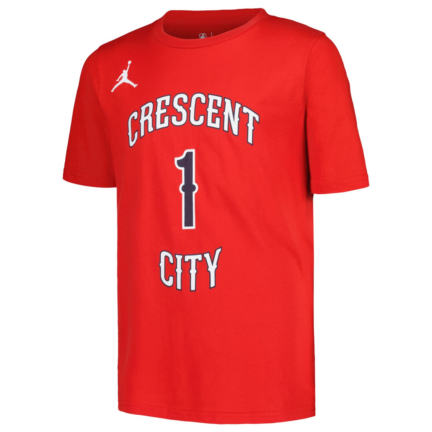 Youth Jordan Brand Zion Williamson New Orleans Pelicans Name  Number Statement T-Shirt - view number 2