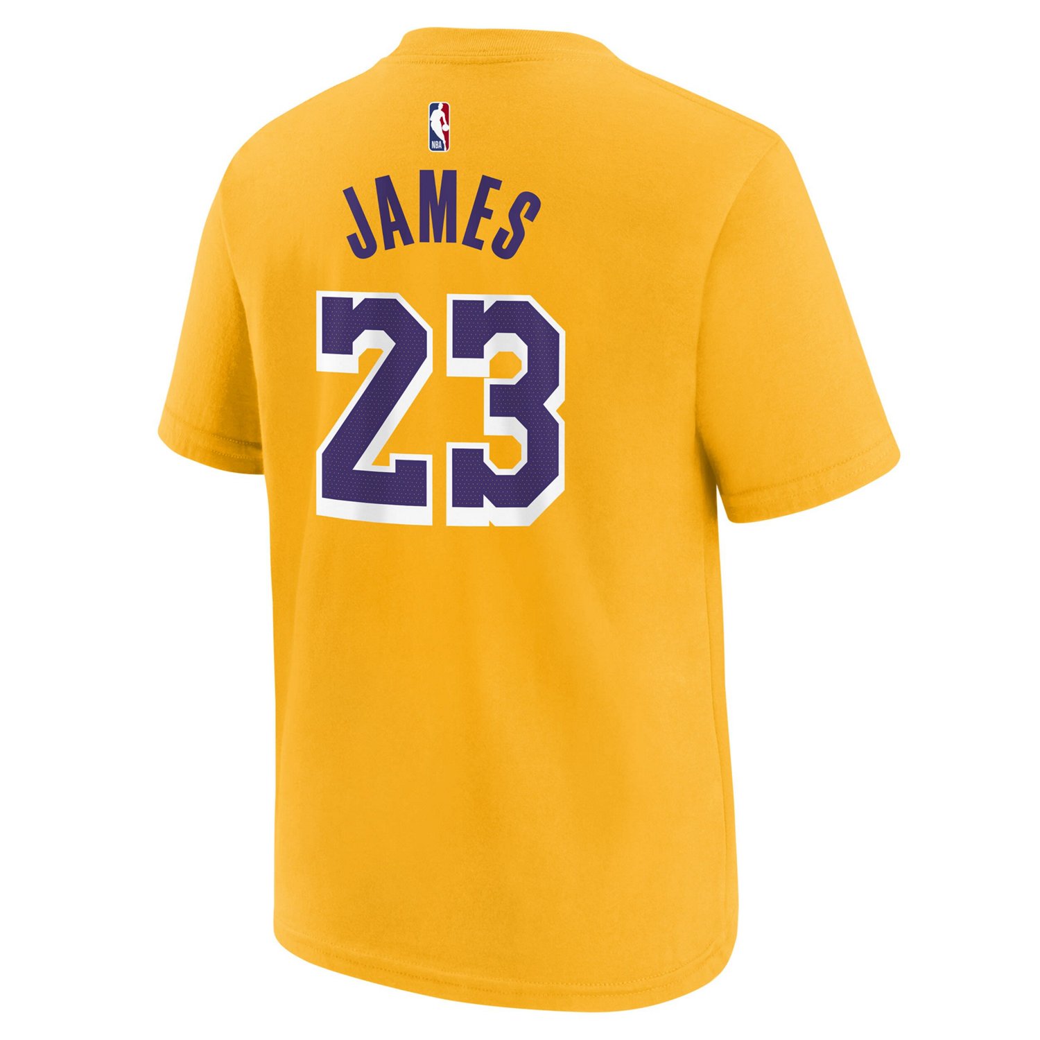 Youth LeBron James Los Angeles Lakers Icon Name  Number T-Shirt - view number 3