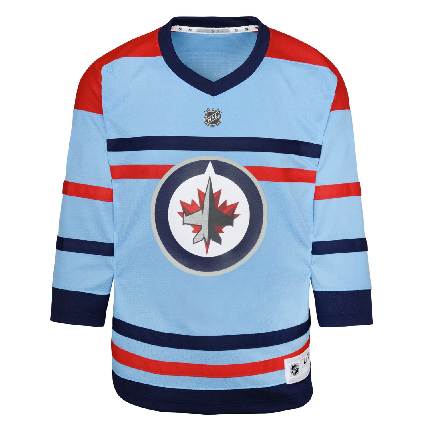 Youth Light Winnipeg Jets Anniversary Replica Jersey - view number 2