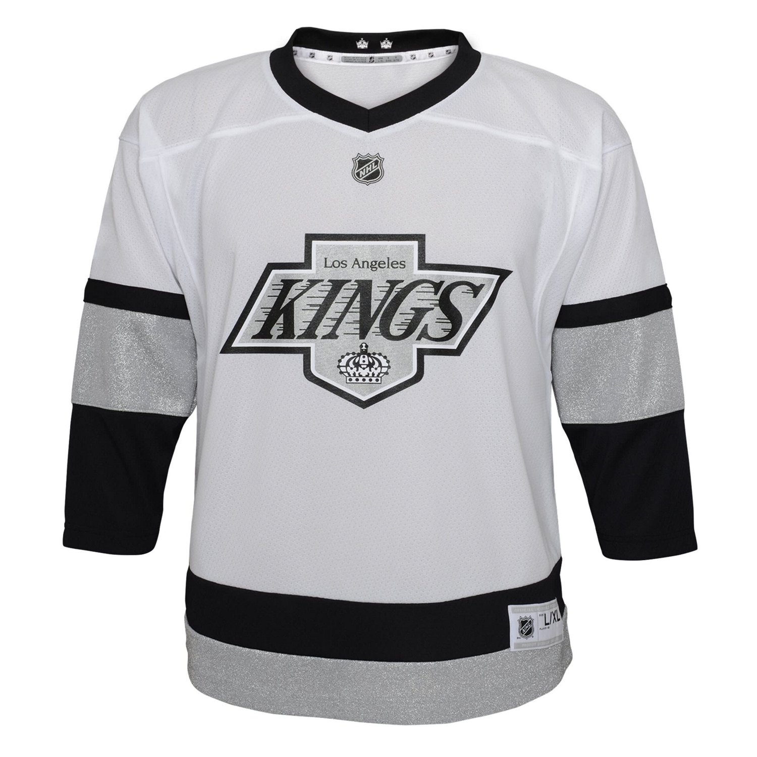 Youth Los Angeles Kings 2021 22 Alternate Replica Jersey - view number 2