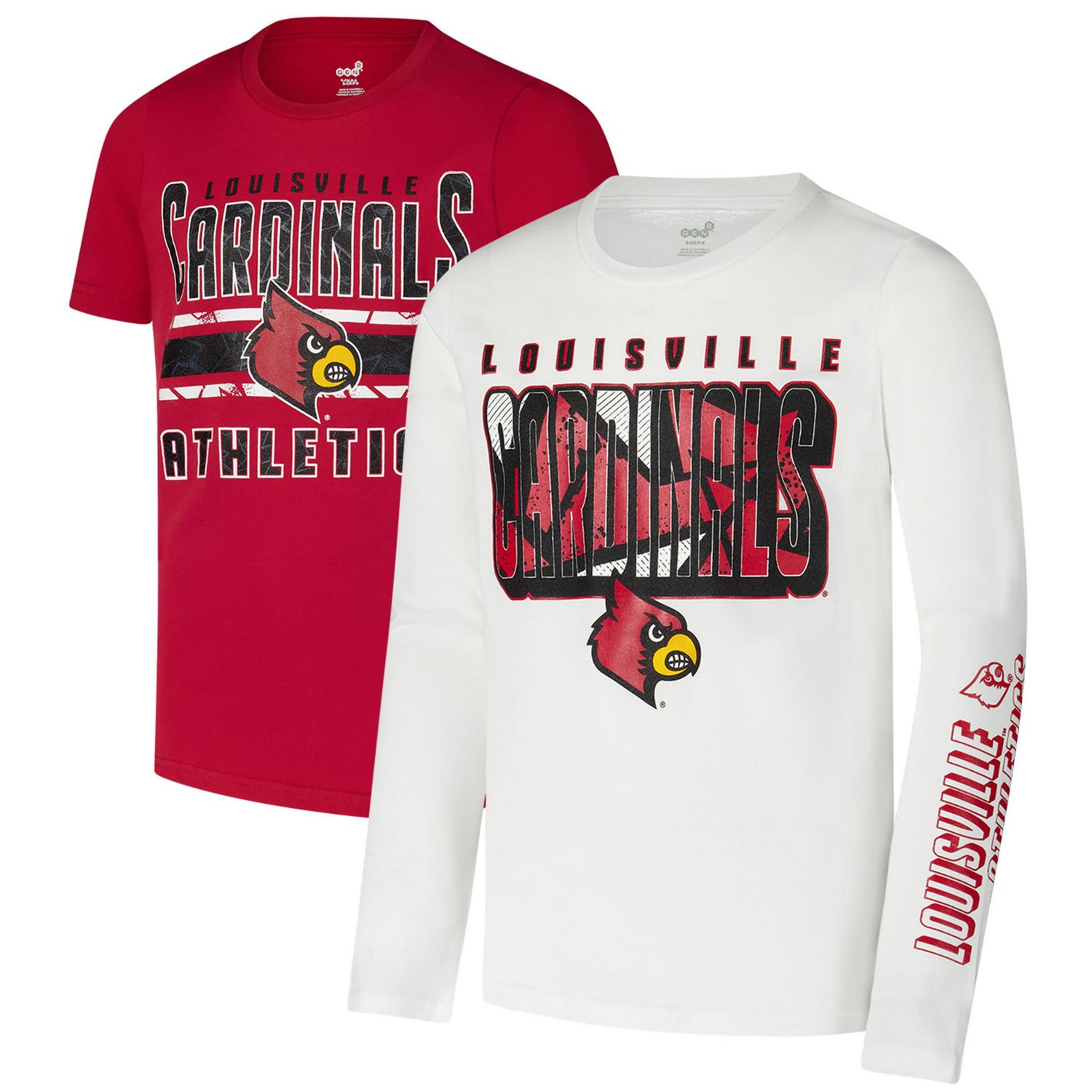 Youth Louisville Cardinals In the Mix T-Shirt Combo Set