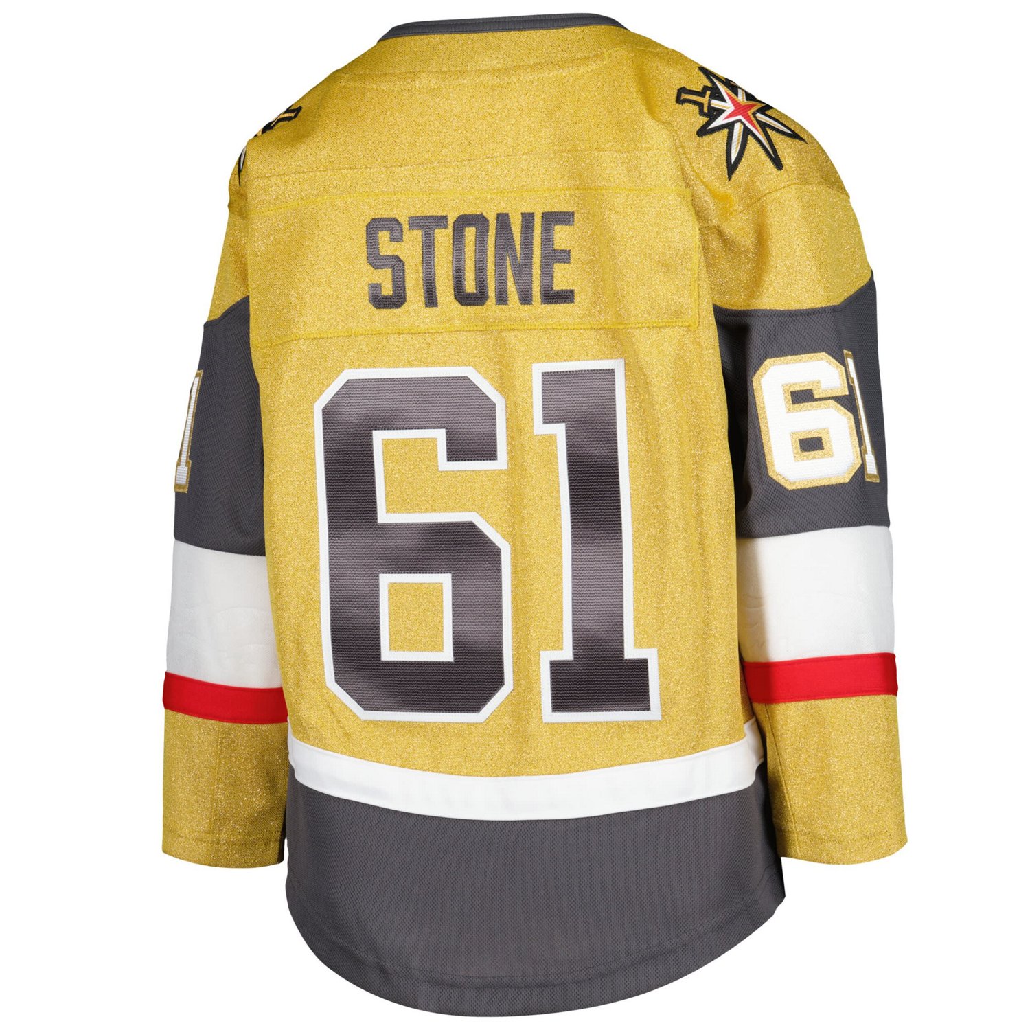 Youth Mark Stone Vegas en Knights Home Captain Patch Premier Player Jersey - view number 3