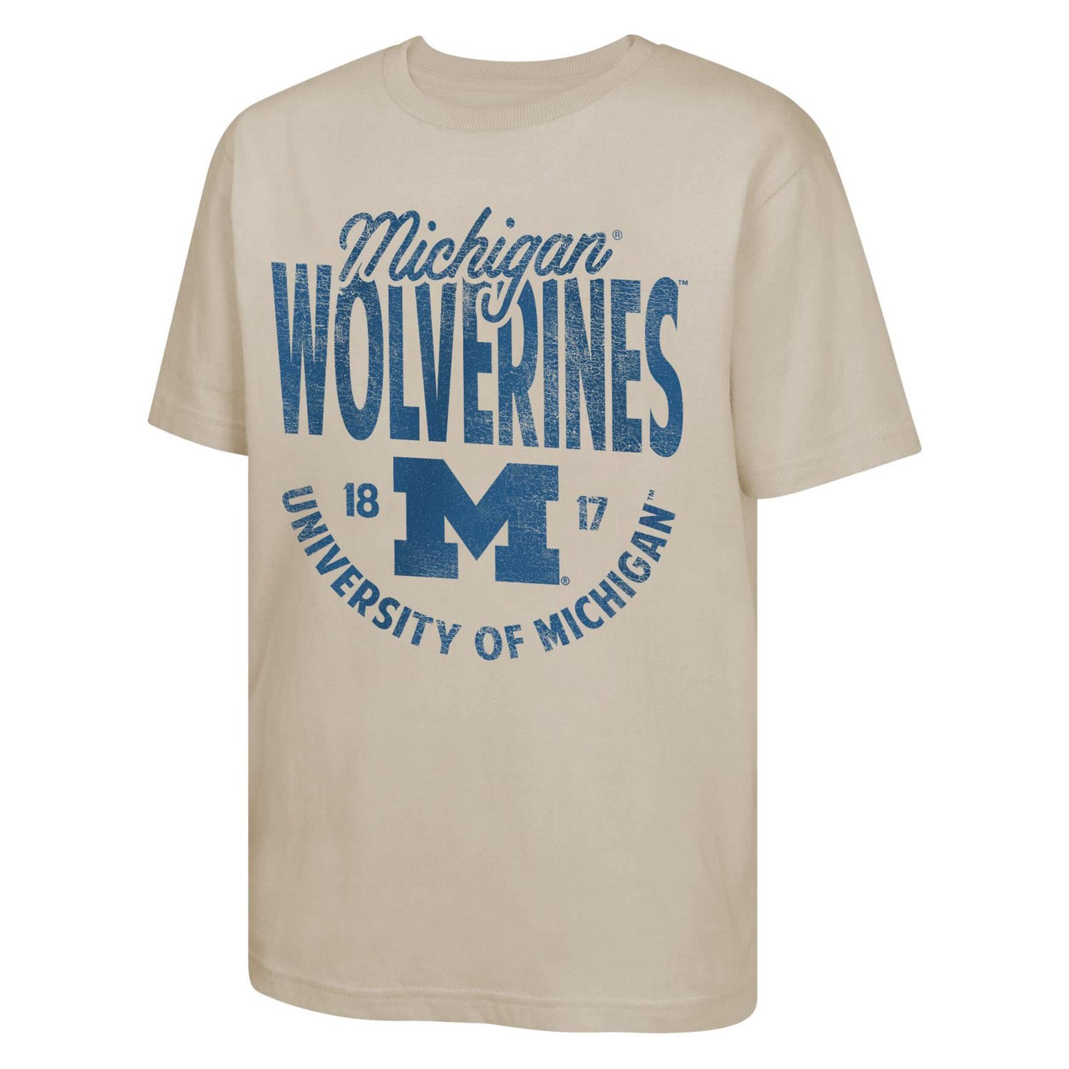 Youth Michigan Wolverines News Flash T-Shirt - view number 2