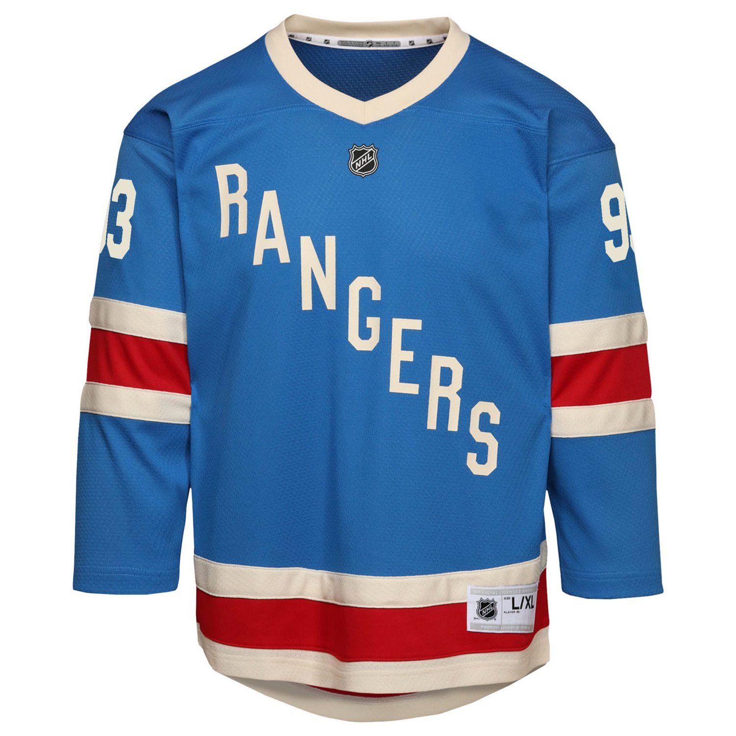 Youth Mika Zibanejad New York Rangers Centennial Replica Jersey - view number 2