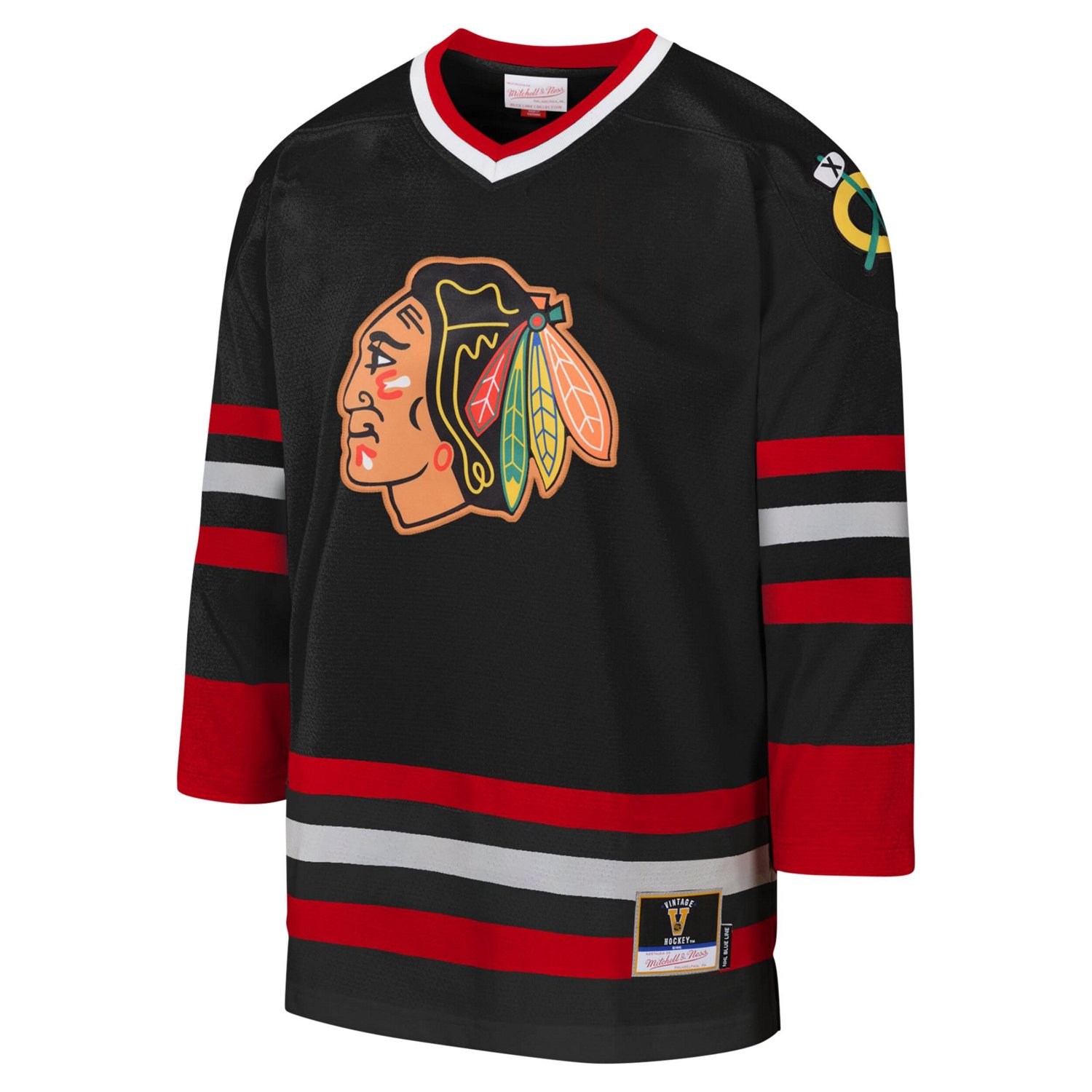 Youth Mitchell  Ness Chicago hawks 1997 Blue Line Jersey - view number 2