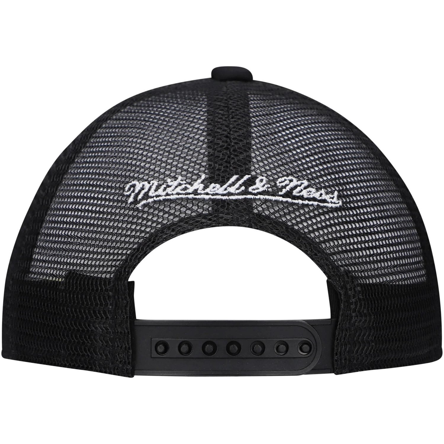 Youth Mitchell  Ness Chicago hawks Core Trucker Adjustable Hat - view number 4