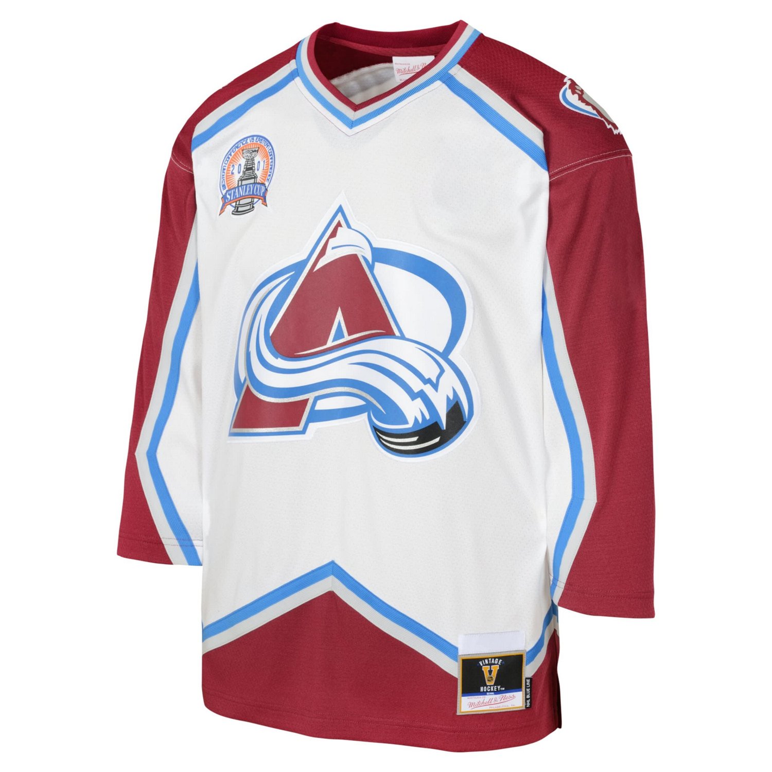 Youth Mitchell  Ness Colorado Avalanche 2000 Line Player Jersey                                                                  - view number 2