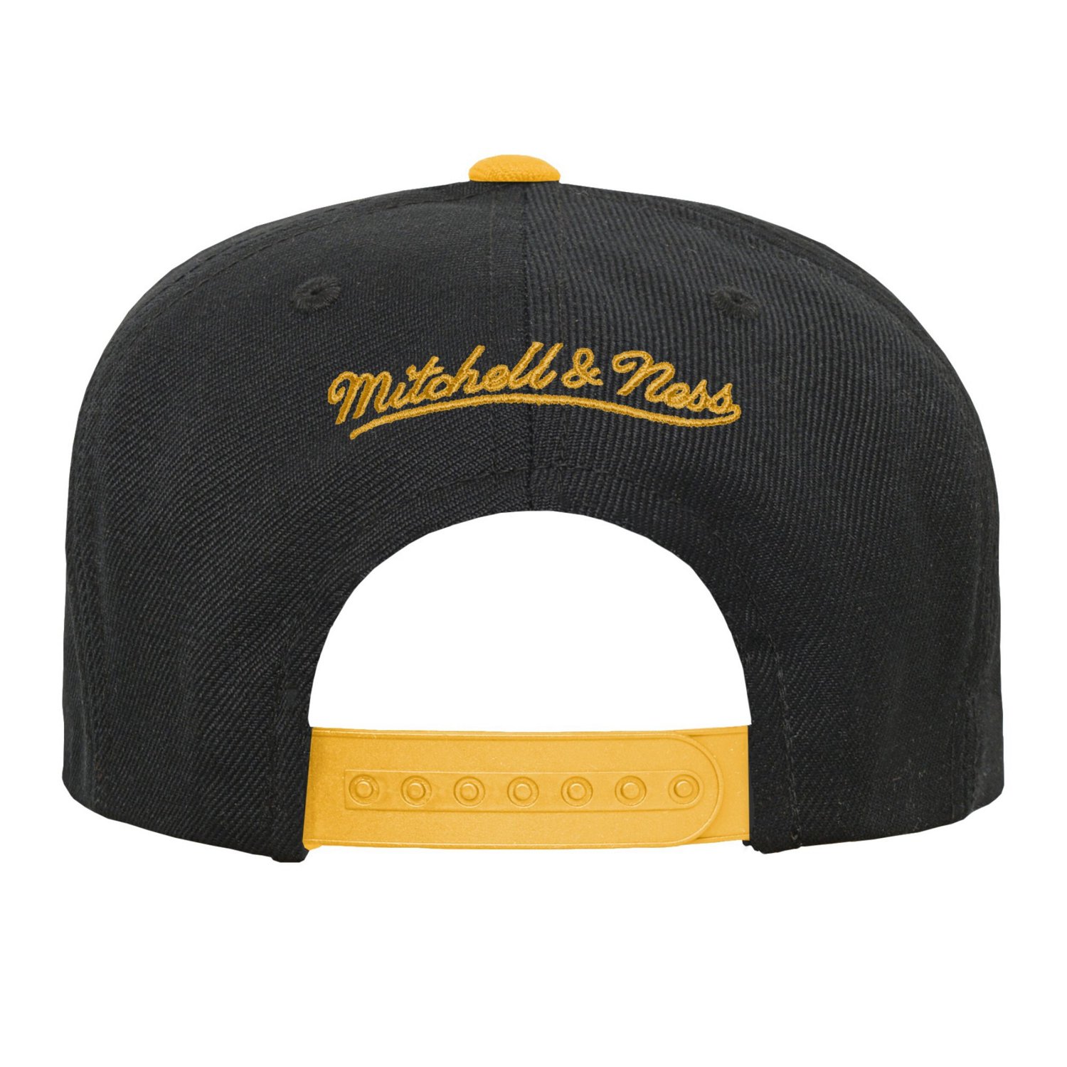 Youth Mitchell  Ness Gold Pittsburgh Penguins Core Team Two-Tone Snapback Hat                                                    - view number 3