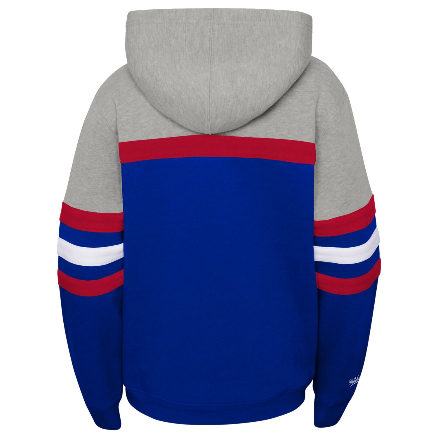 Youth Mitchell  Ness Los Angeles Dodgers Cooperstown Collection Head Coach Pullover Hoodie - view number 3