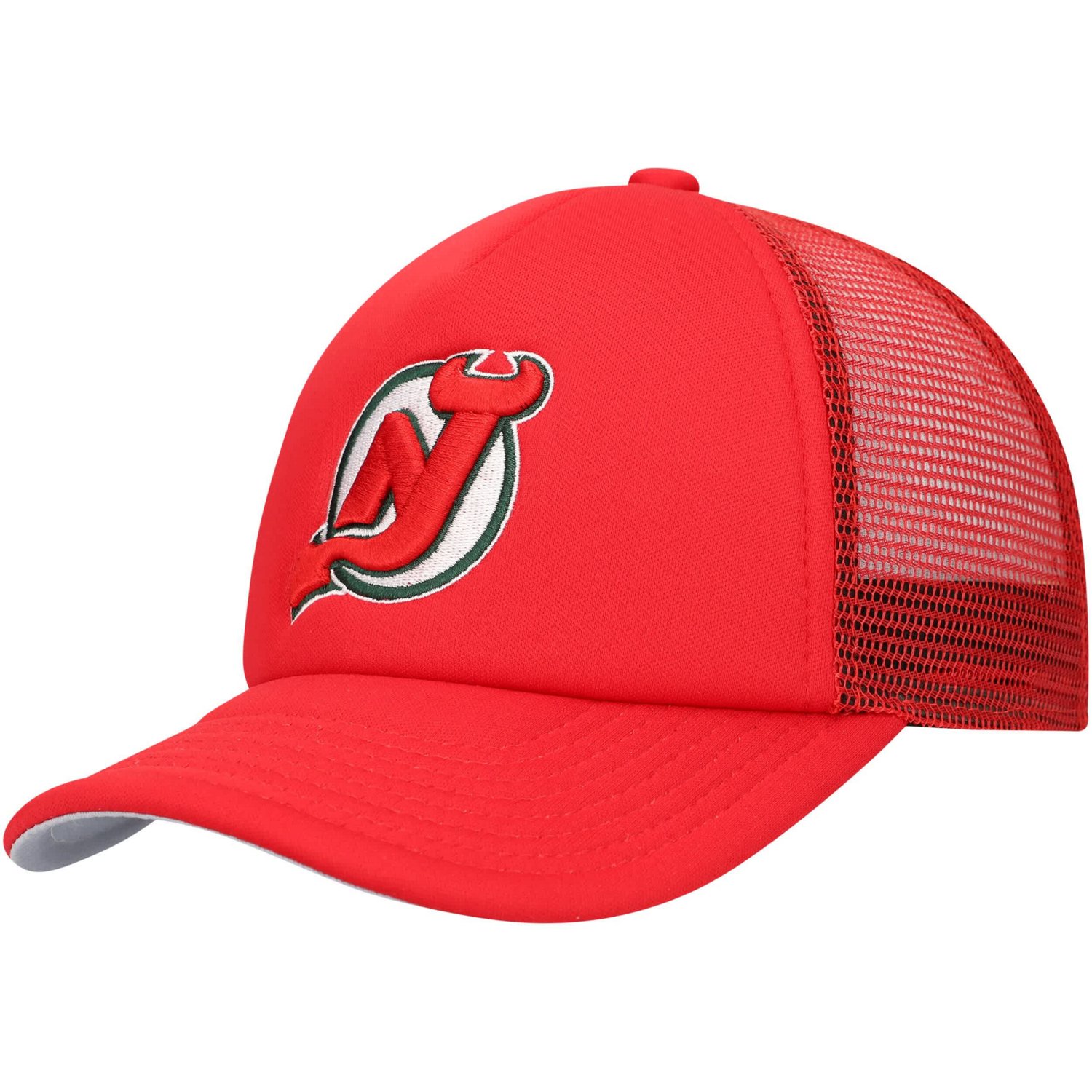Youth Mitchell  Ness New Jersey Devils Core Trucker Adjustable Hat