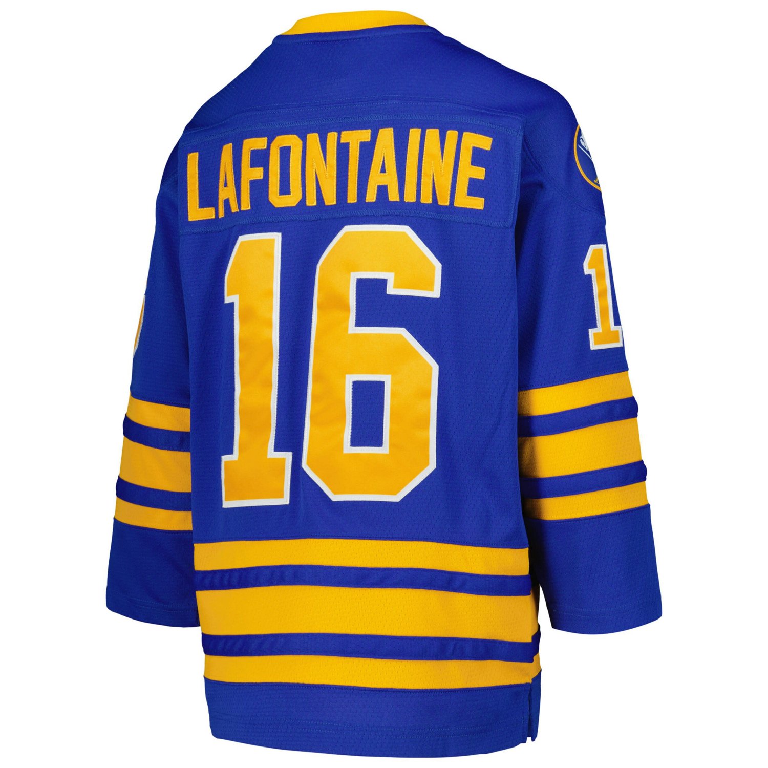 Youth Mitchell  Ness Pat LaFontaine Buffalo Sabres 1992 Blue Line Player Jersey