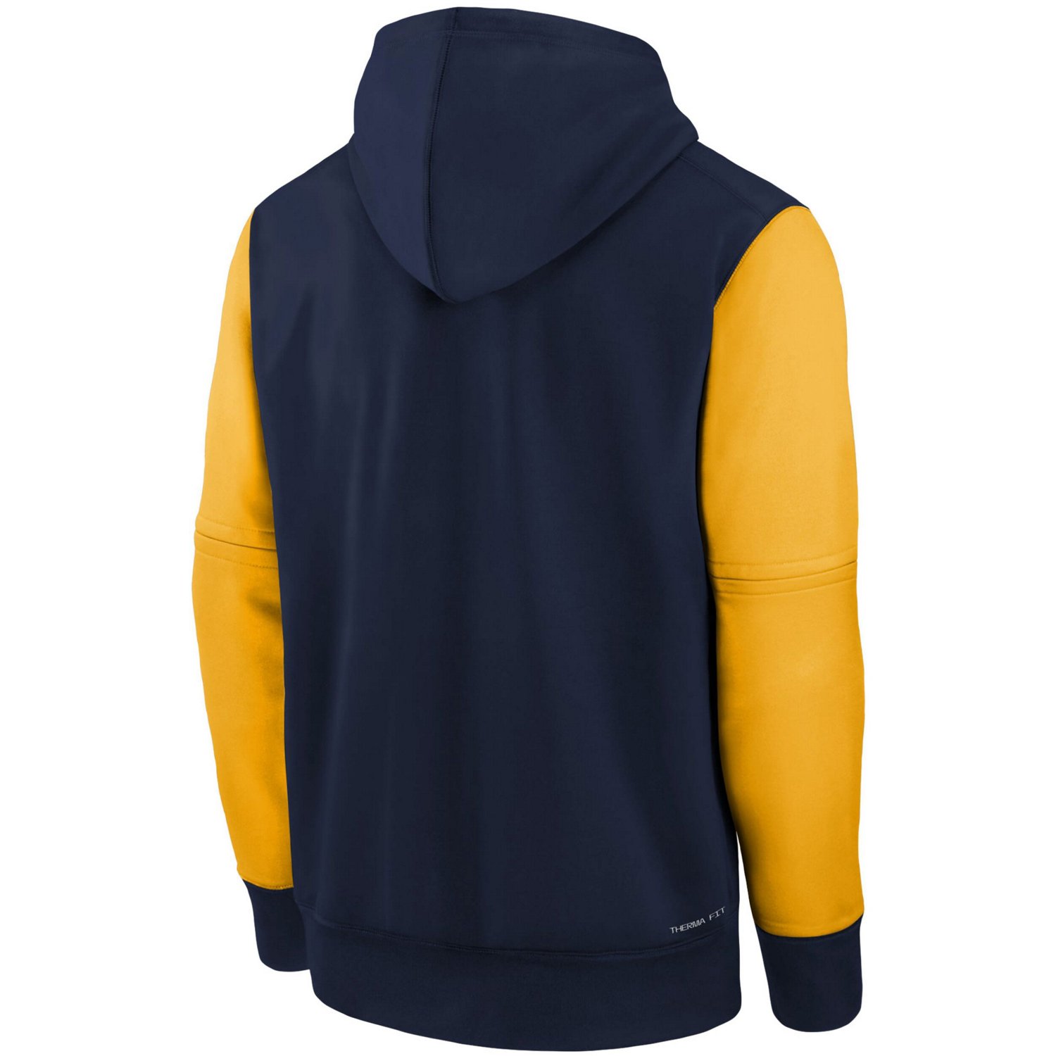 Youth Nike /Gold Milwaukee Brewers Authentic Collection Performance Pullover Hoodie - view number 3