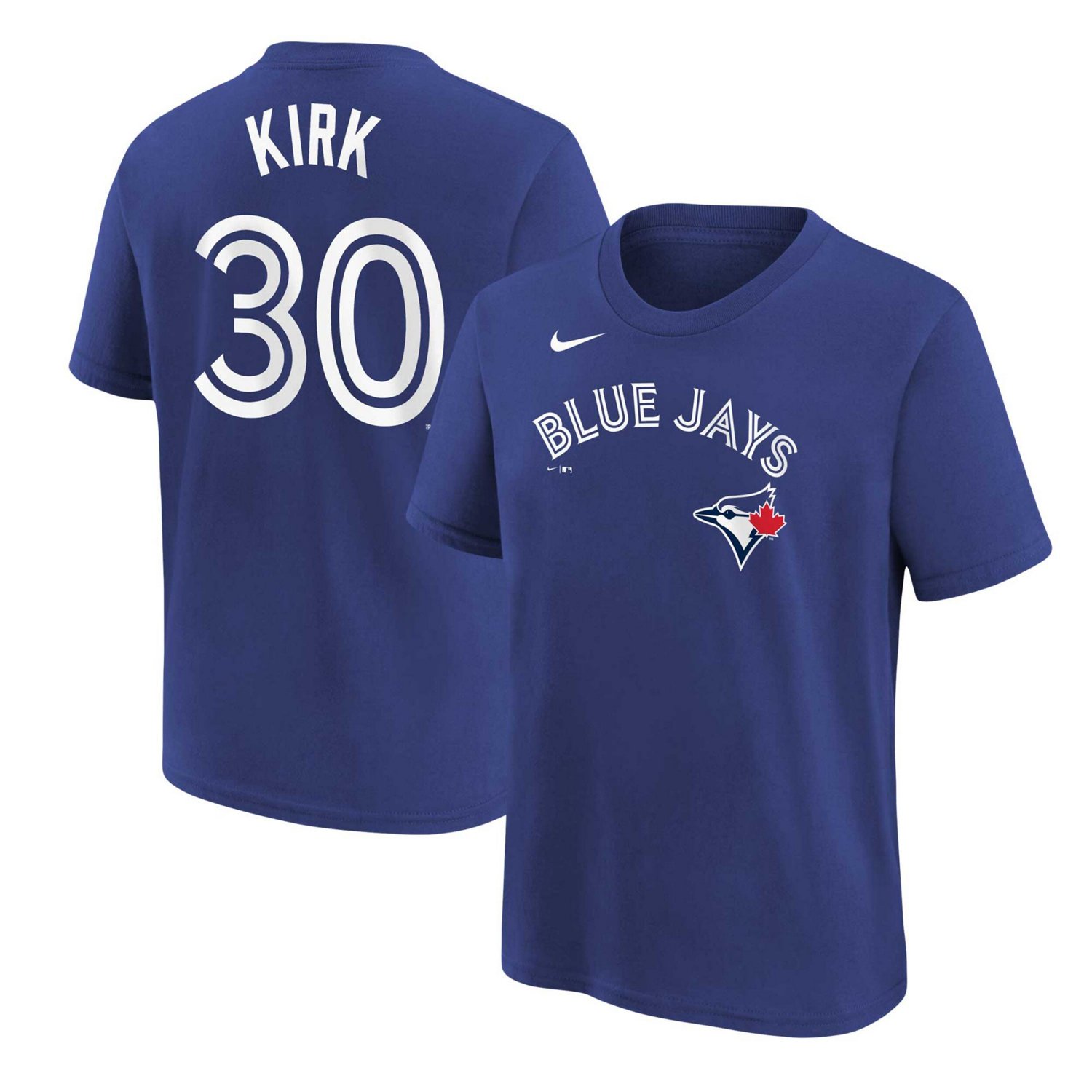 Youth Nike Alejandro Kirk Toronto Blue Jays Player Name  Number T-Shirt                                                          - view number 1