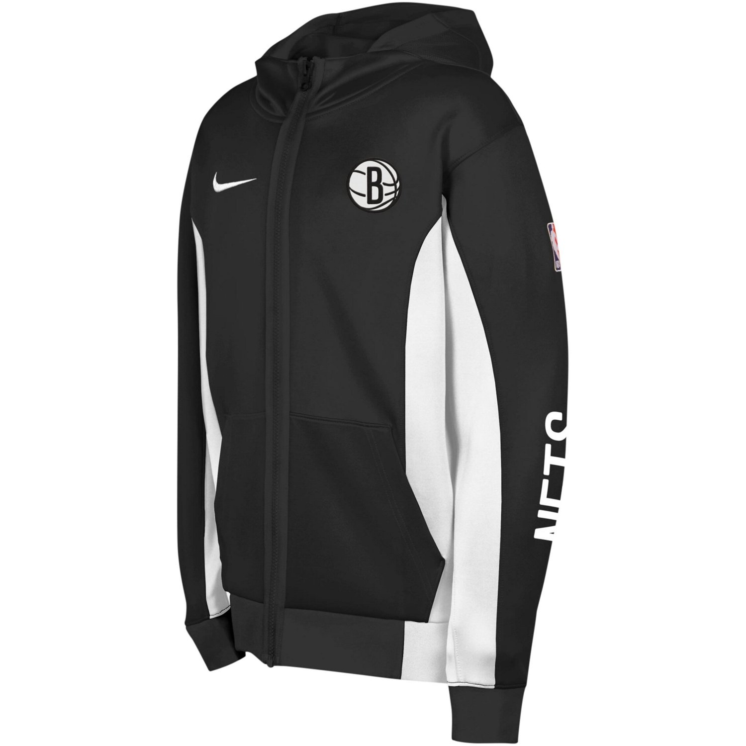 Youth Nike Brooklyn Nets Showtime Performance Full-Zip Hoodie                                                                    - view number 2