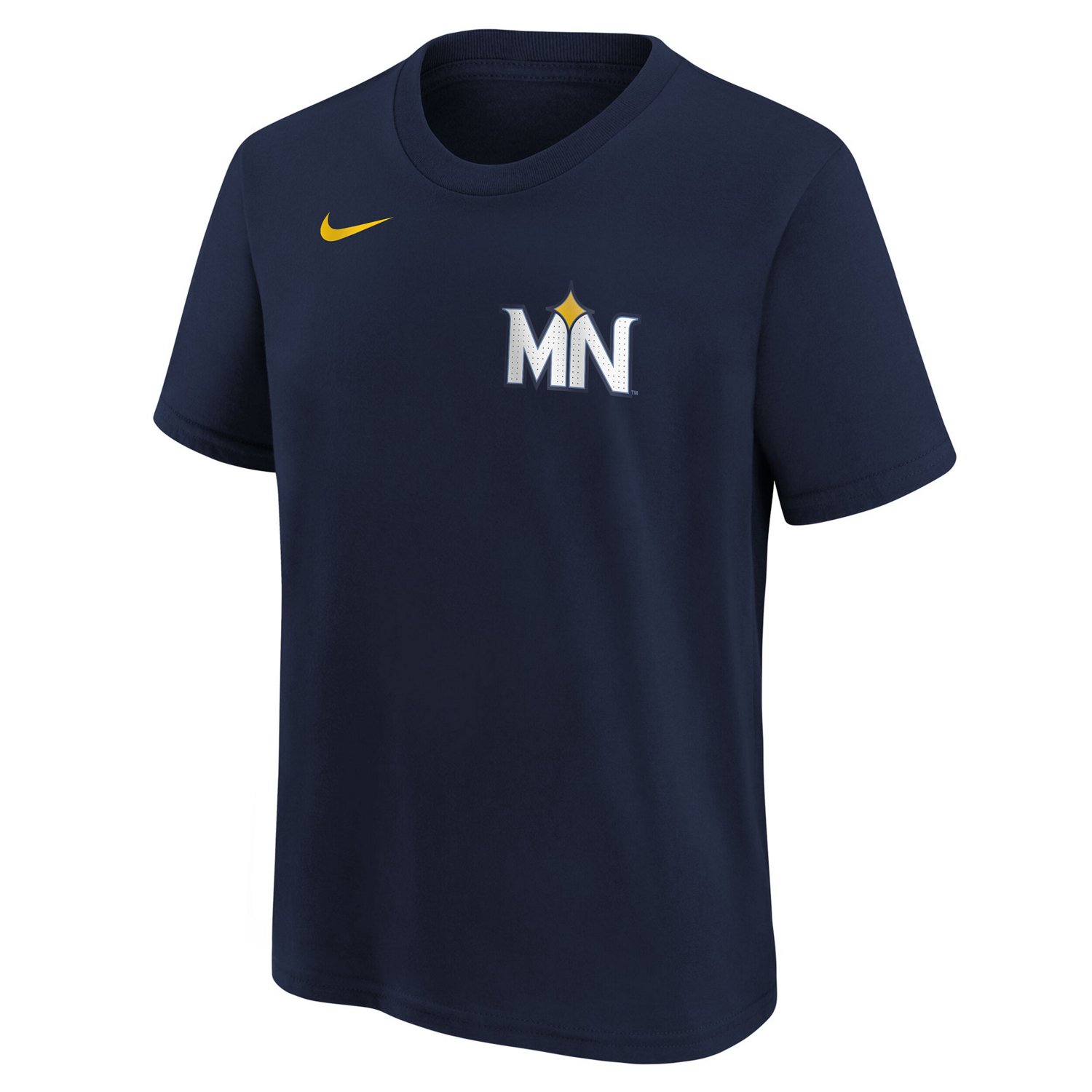 Youth Nike Carlos Correa Minnesota Twins 2024 City Connect Name  Number T-Shirt - view number 2