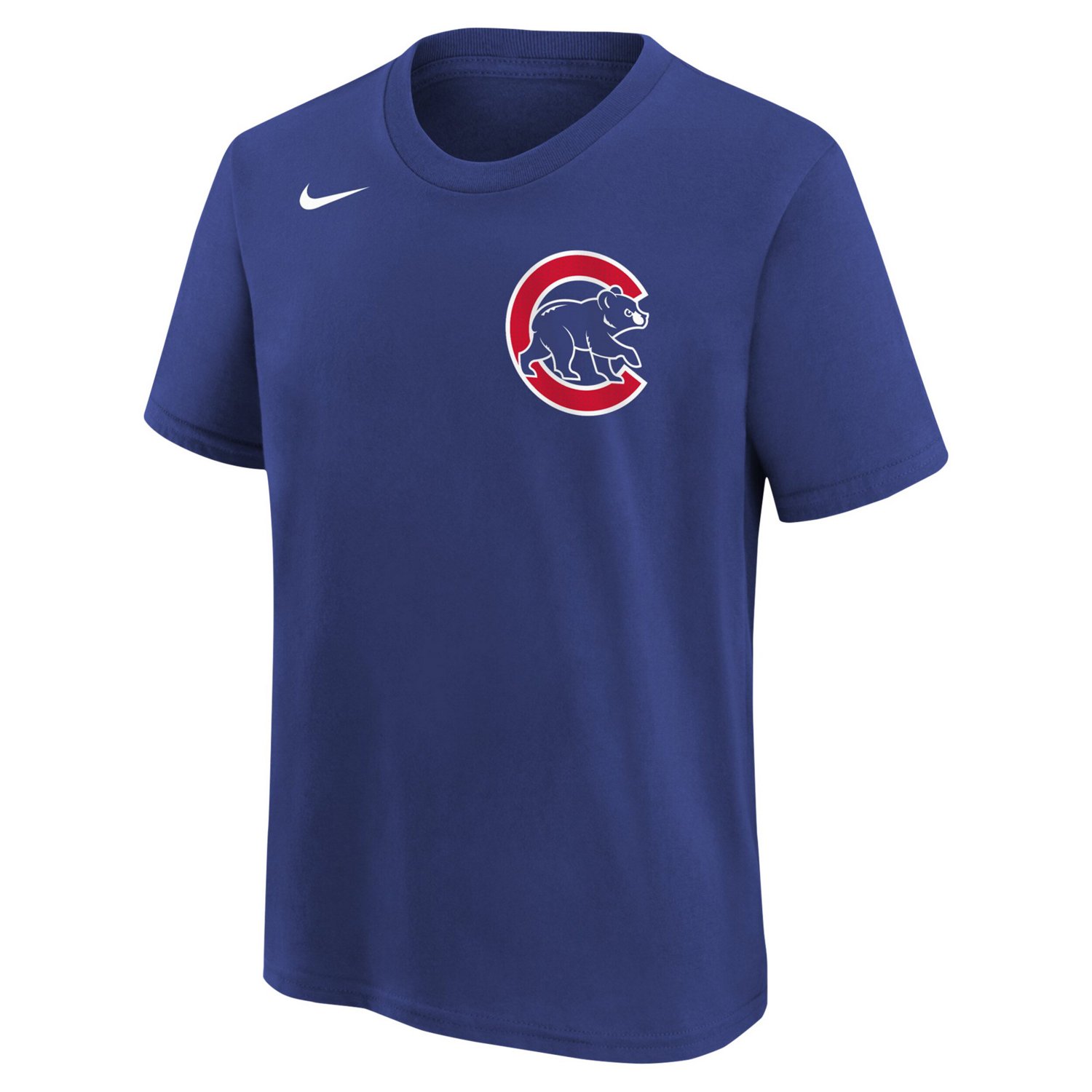 Youth Nike Dansby Swanson Chicago Cubs Home Player Name  Number T-Shirt                                                          - view number 2