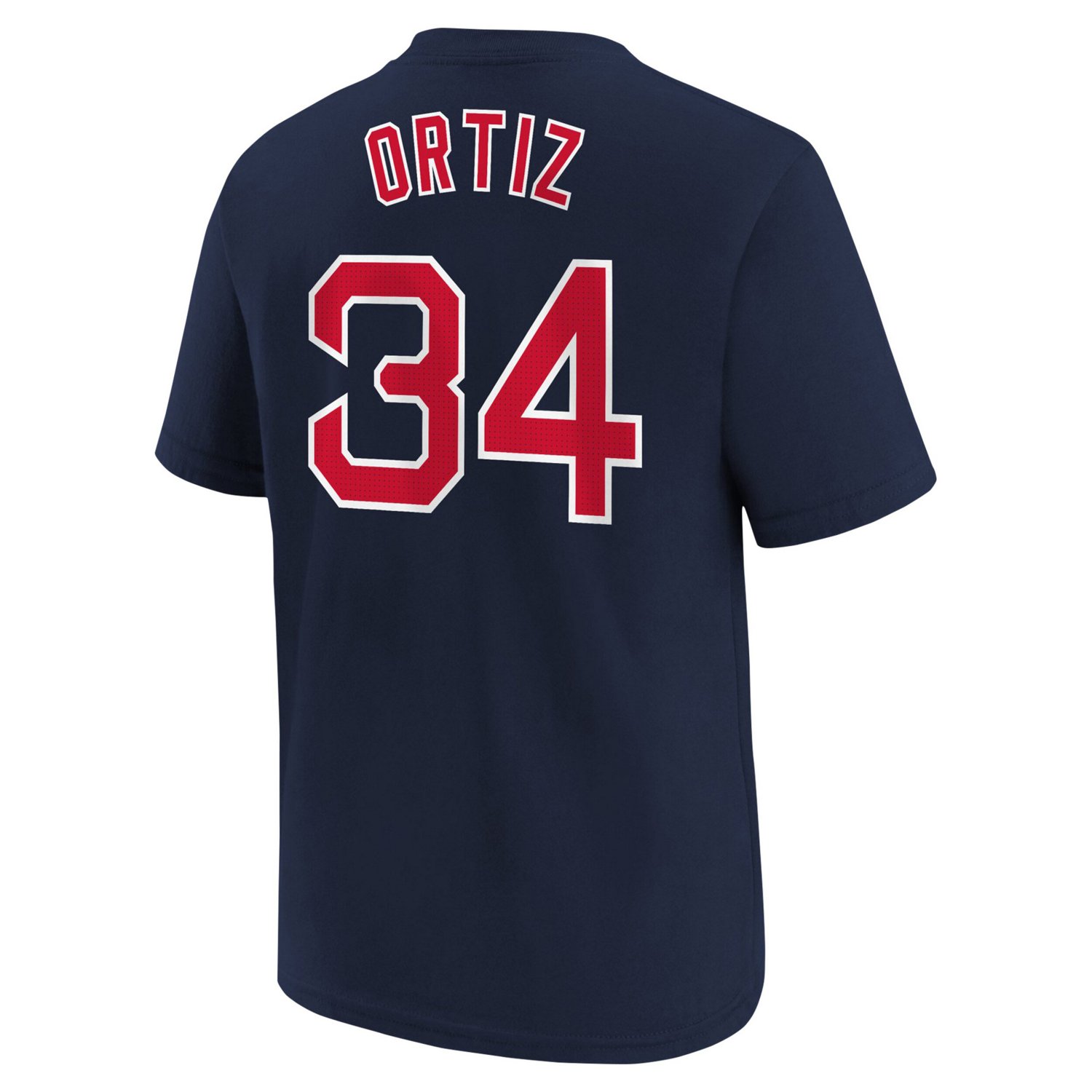 Youth Nike David Ortiz Boston Red Sox Home Player Name  Number T-Shirt                                                           - view number 3